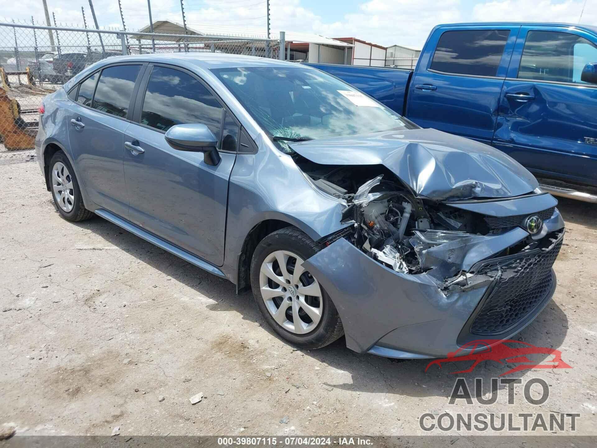 TOYOTA COROLLA 2021 - 5YFEPMAE4MP259850