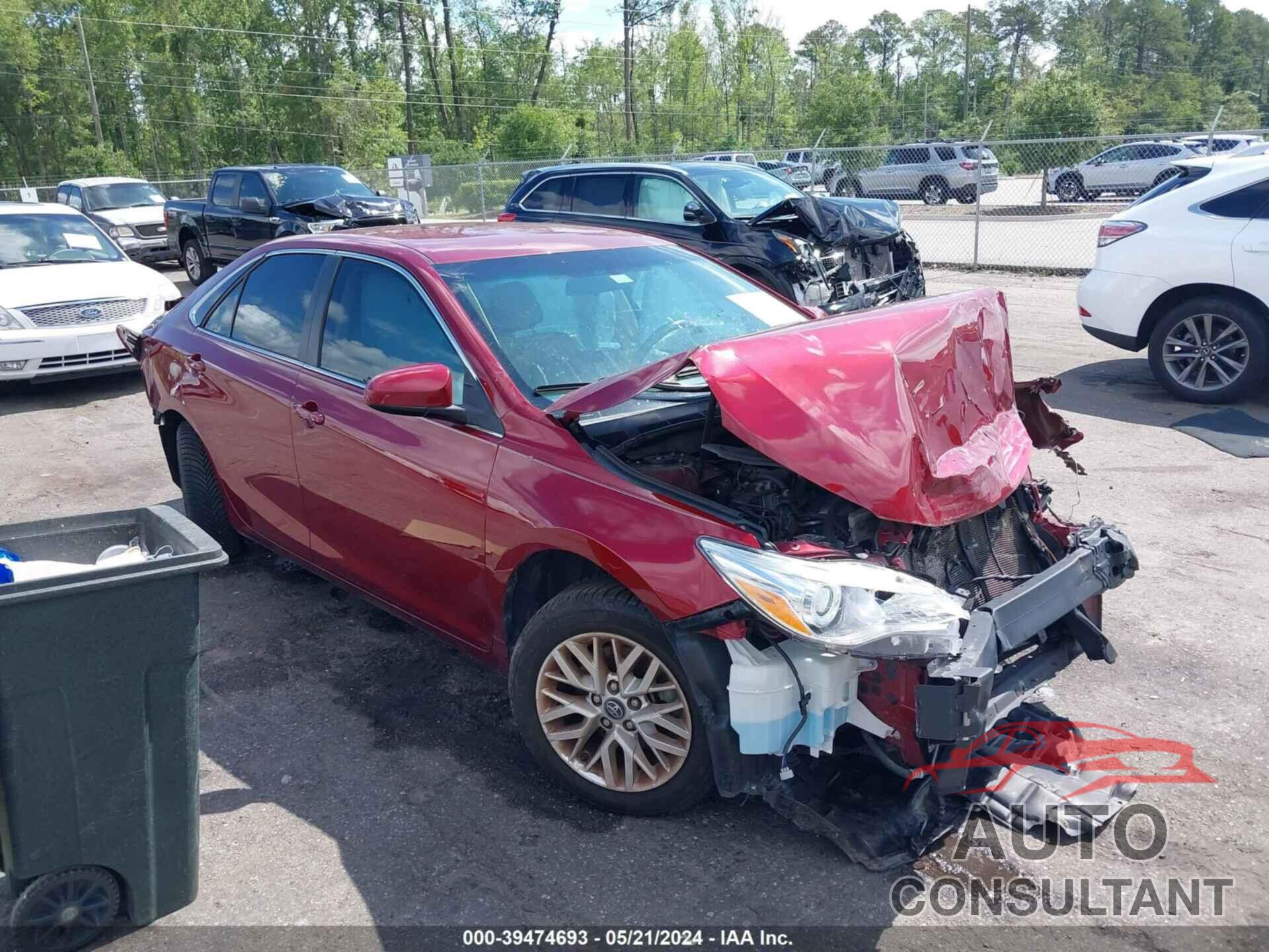 TOYOTA CAMRY 2016 - 4T1BF1FK8GU595510