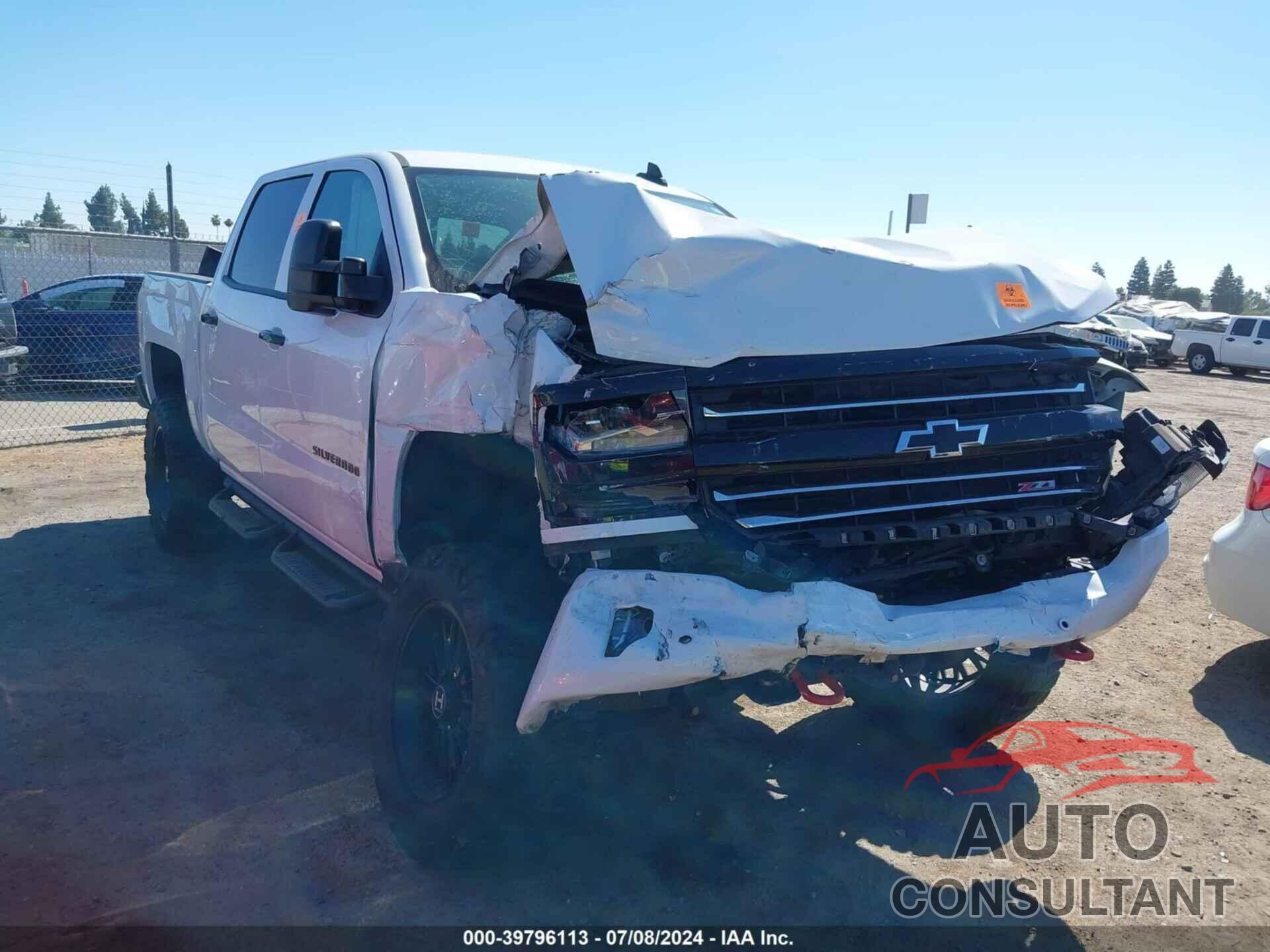 CHEVROLET SILVERADO 1500 2017 - 3GCUKSEC9HG452059