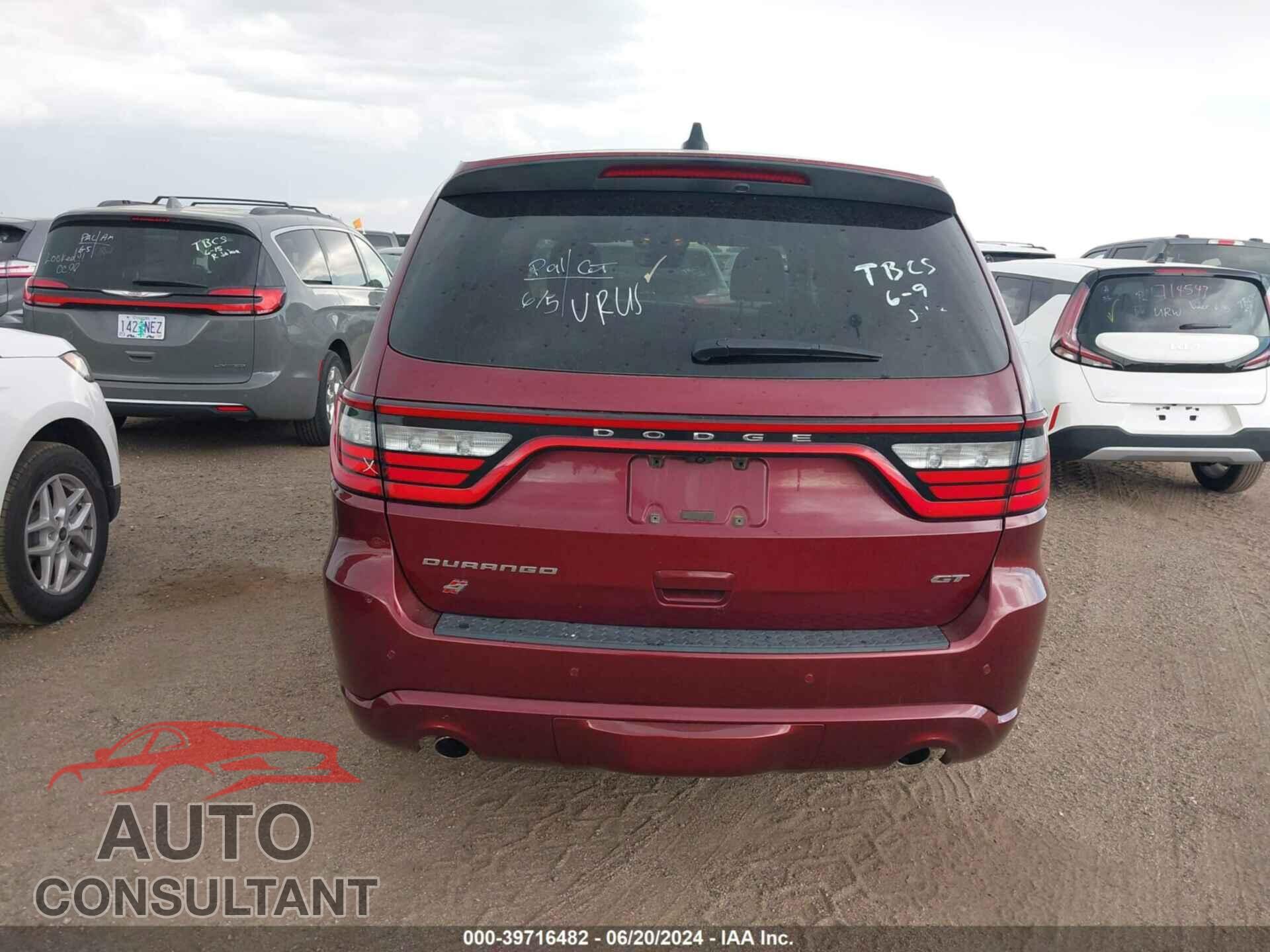 DODGE DURANGO 2023 - 1C4RDJDGXPC553675