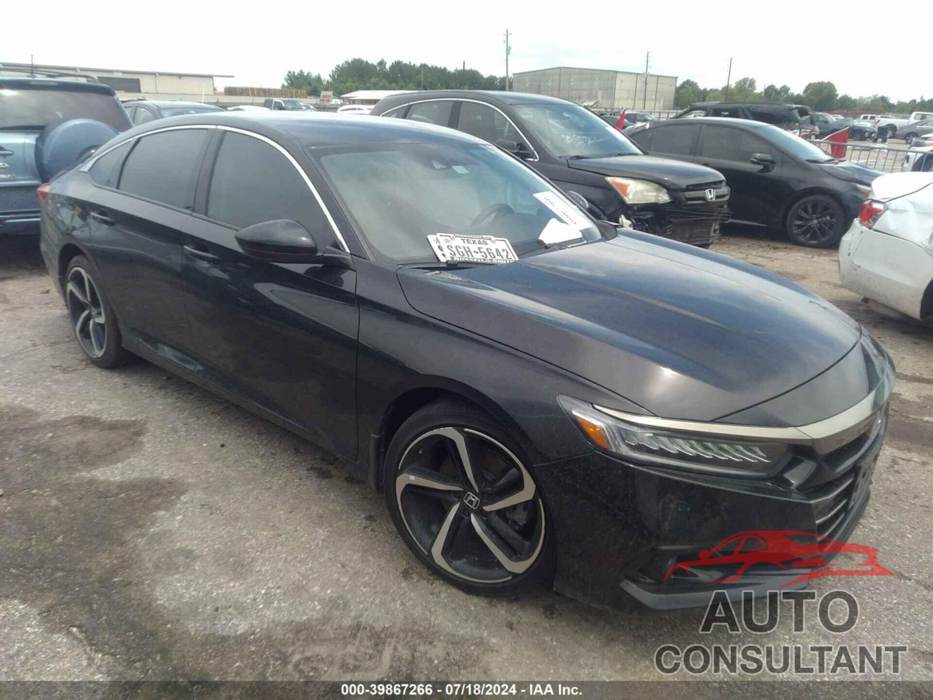 HONDA ACCORD 2022 - 1HGCV1F47NA081340