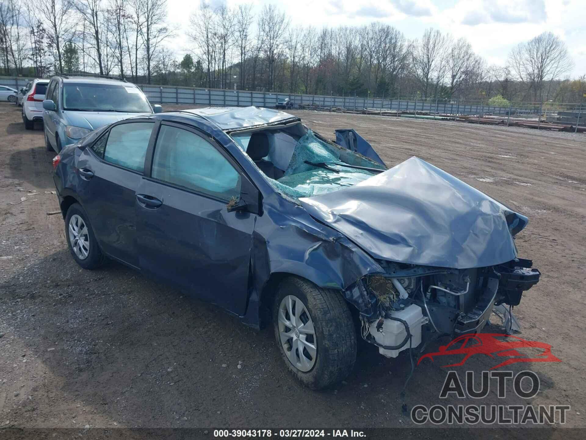 TOYOTA COROLLA 2016 - 2T1BPRHE5GC507713