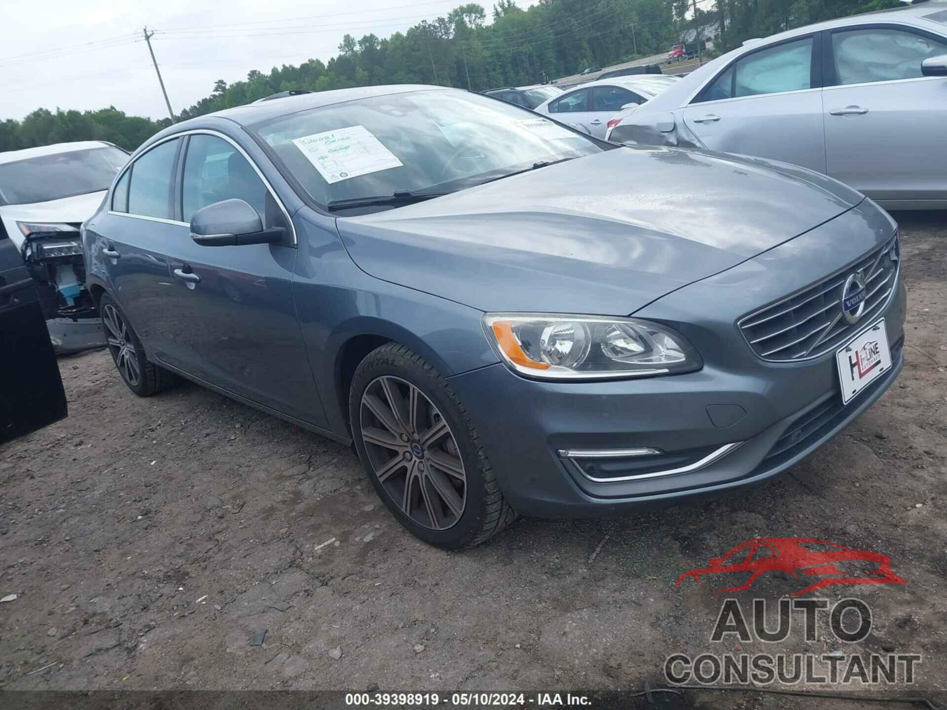 VOLVO S60 2017 - LYV402TK8HB155386