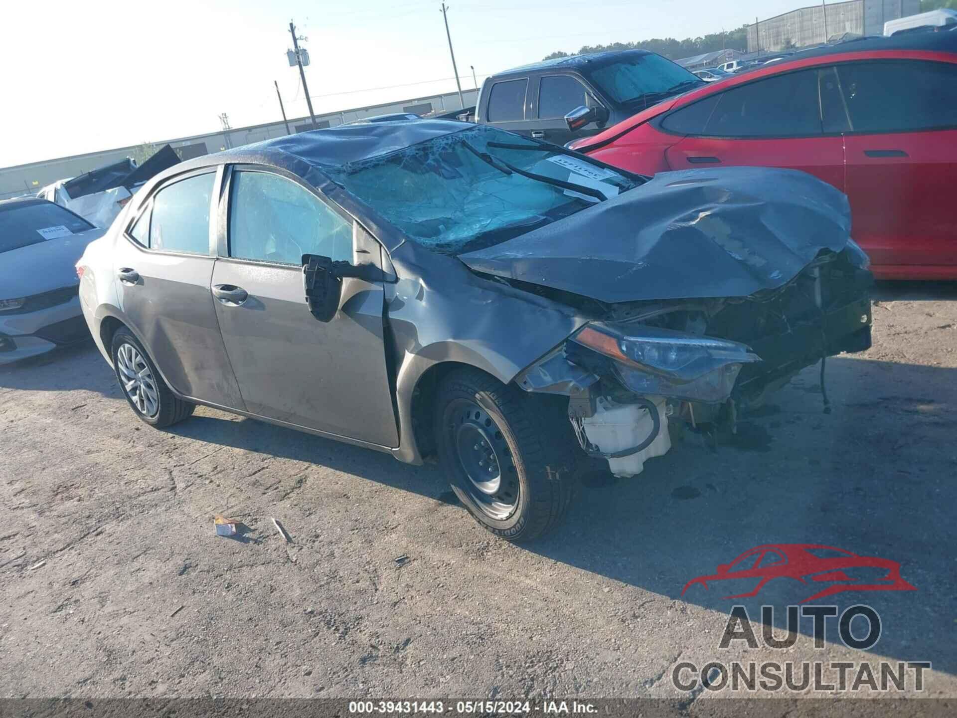 TOYOTA COROLLA 2019 - 2T1BURHE8KC233795