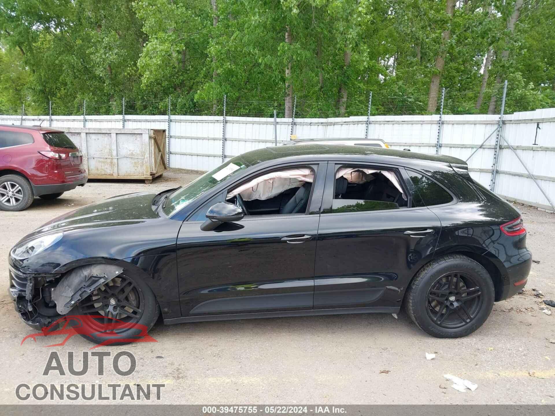 PORSCHE MACAN 2017 - WP1AA2A51HLB81402