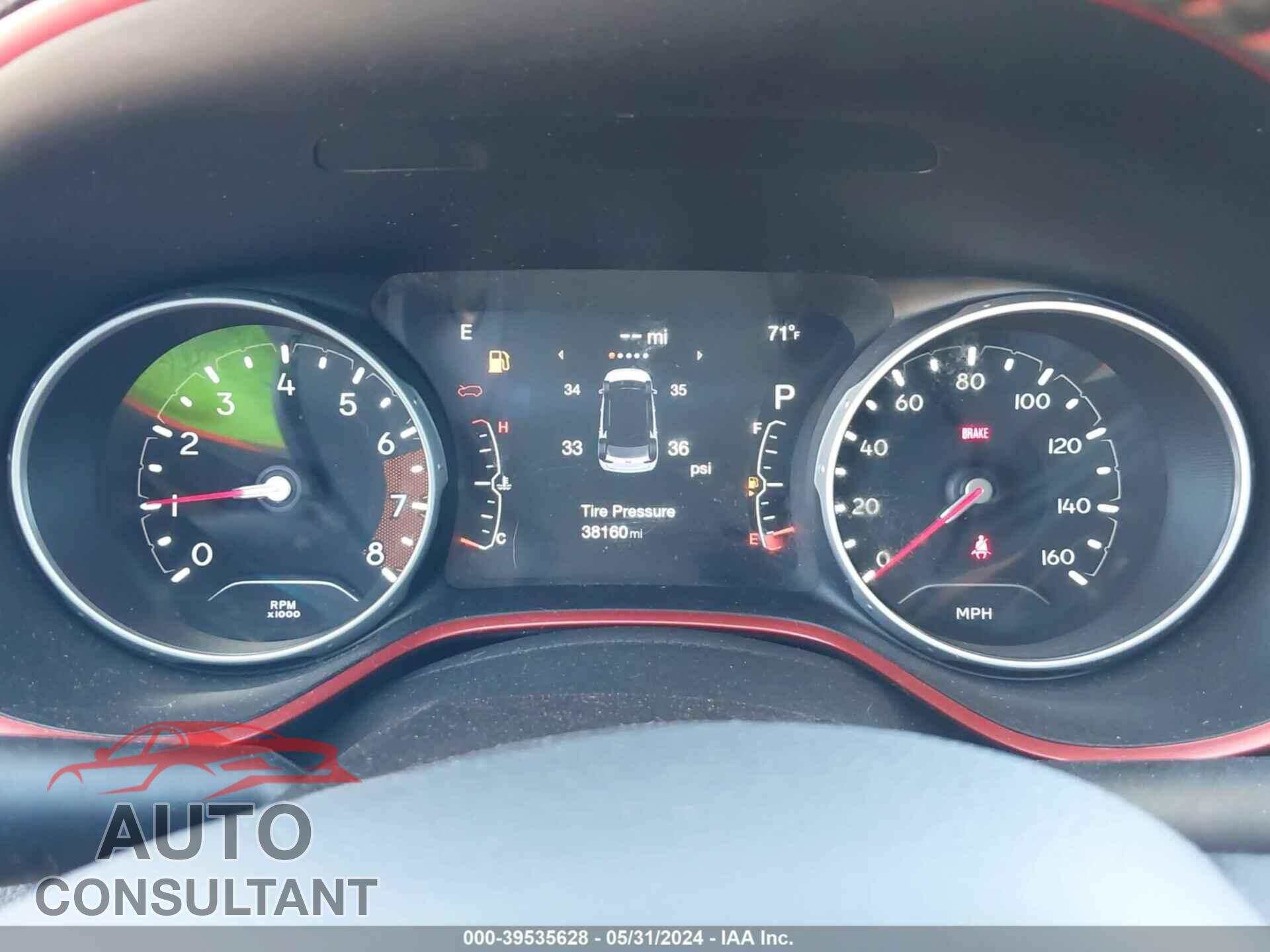 JEEP NEW COMPASS 2017 - 3C4NJDDB4HT657243