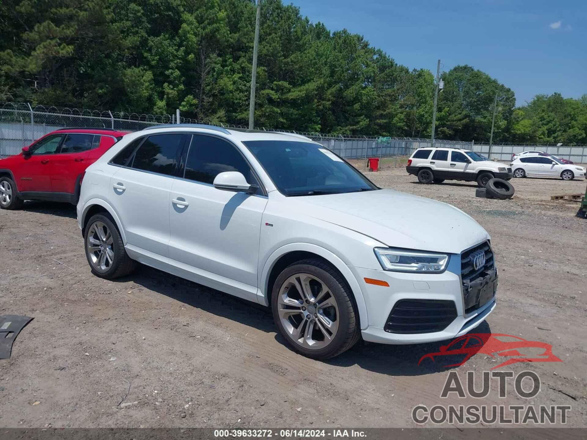 AUDI Q3 2018 - WA1JCCFS7JR014619