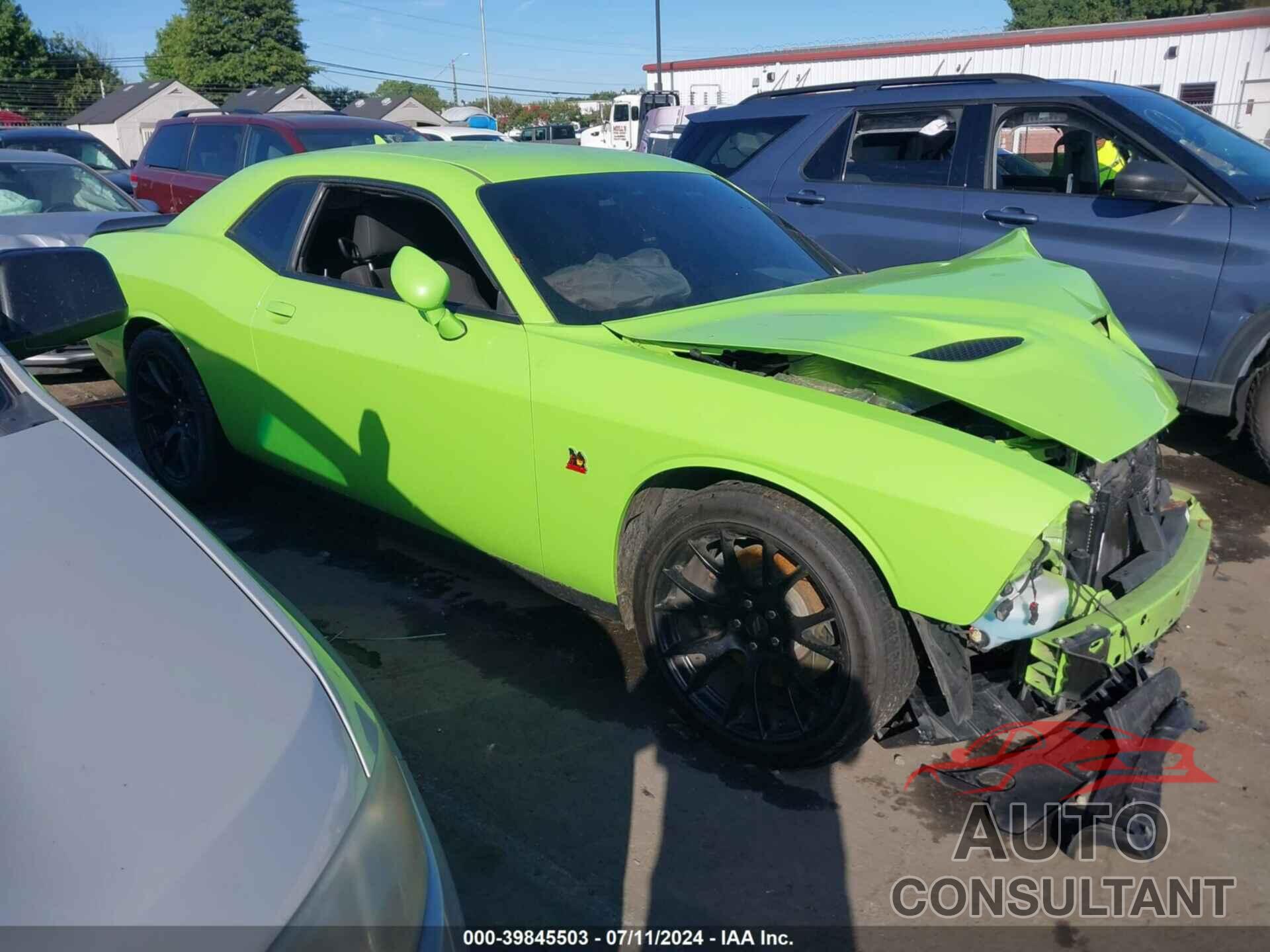 DODGE CHALLENGER 2019 - 2C3CDZFJ2KH701115