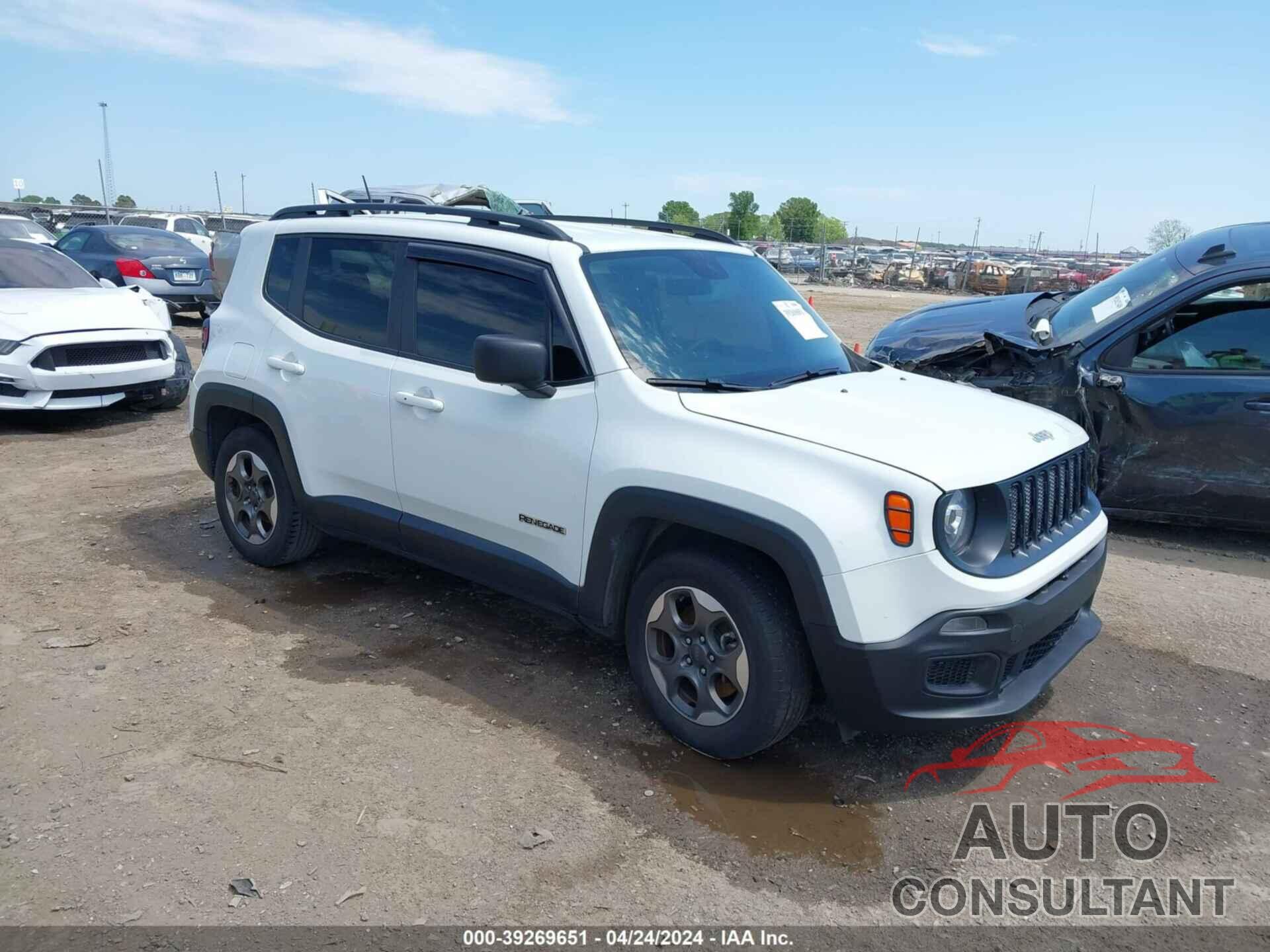 JEEP RENEGADE 2016 - ZACCJAAT6GPE31570