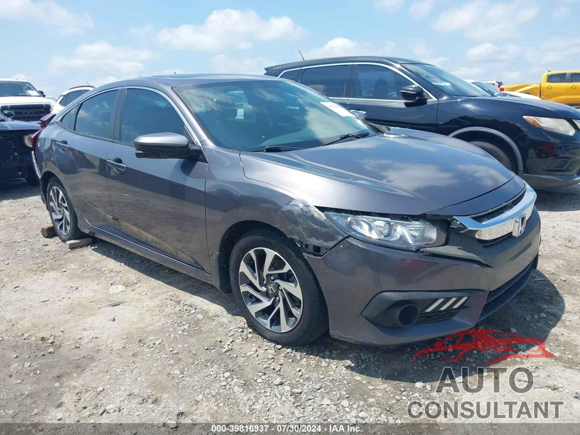 HONDA CIVIC 2016 - 2HGFC2F72GH557565