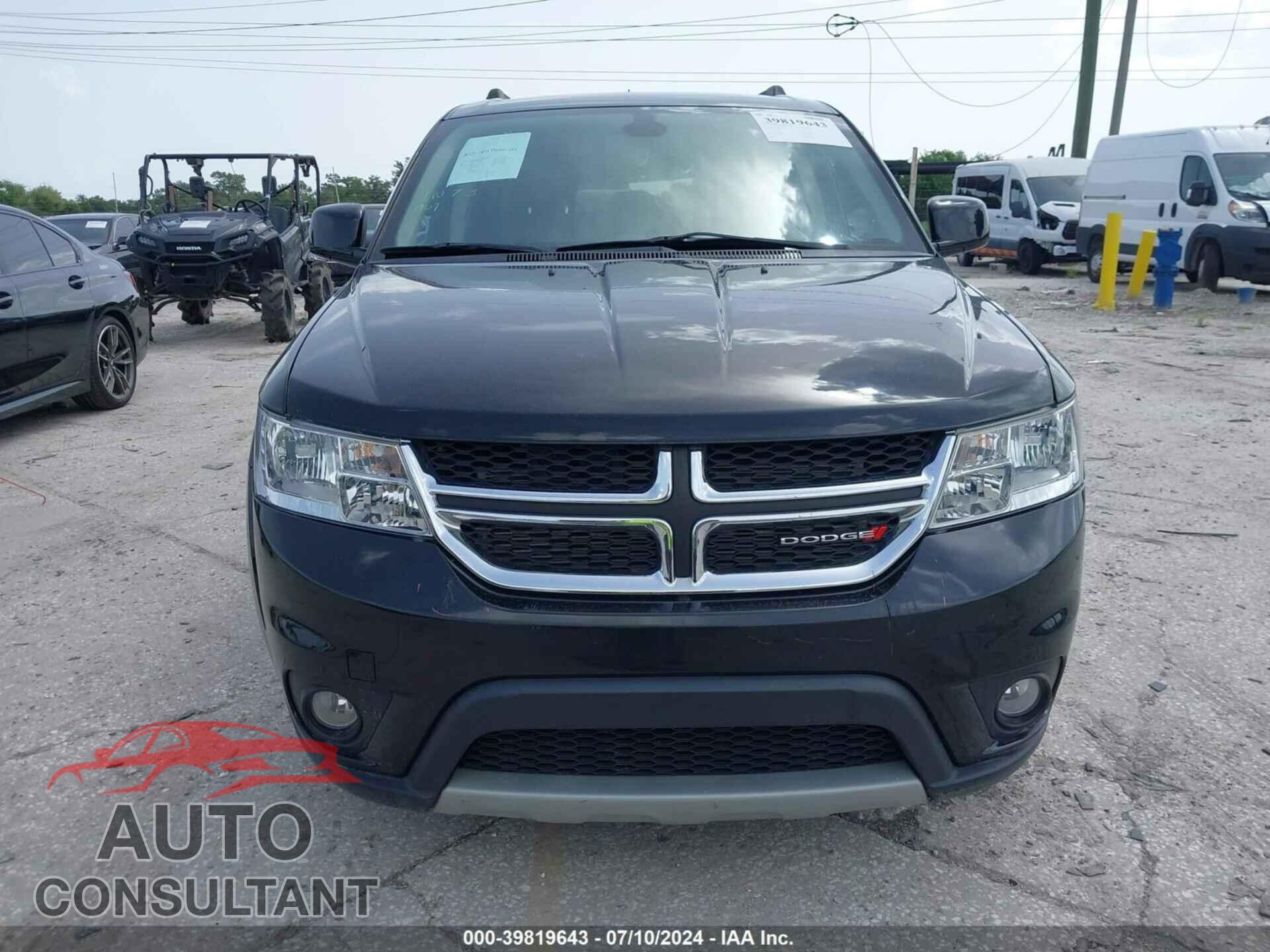 DODGE JOURNEY 2019 - 3C4PDCBB6KT870697