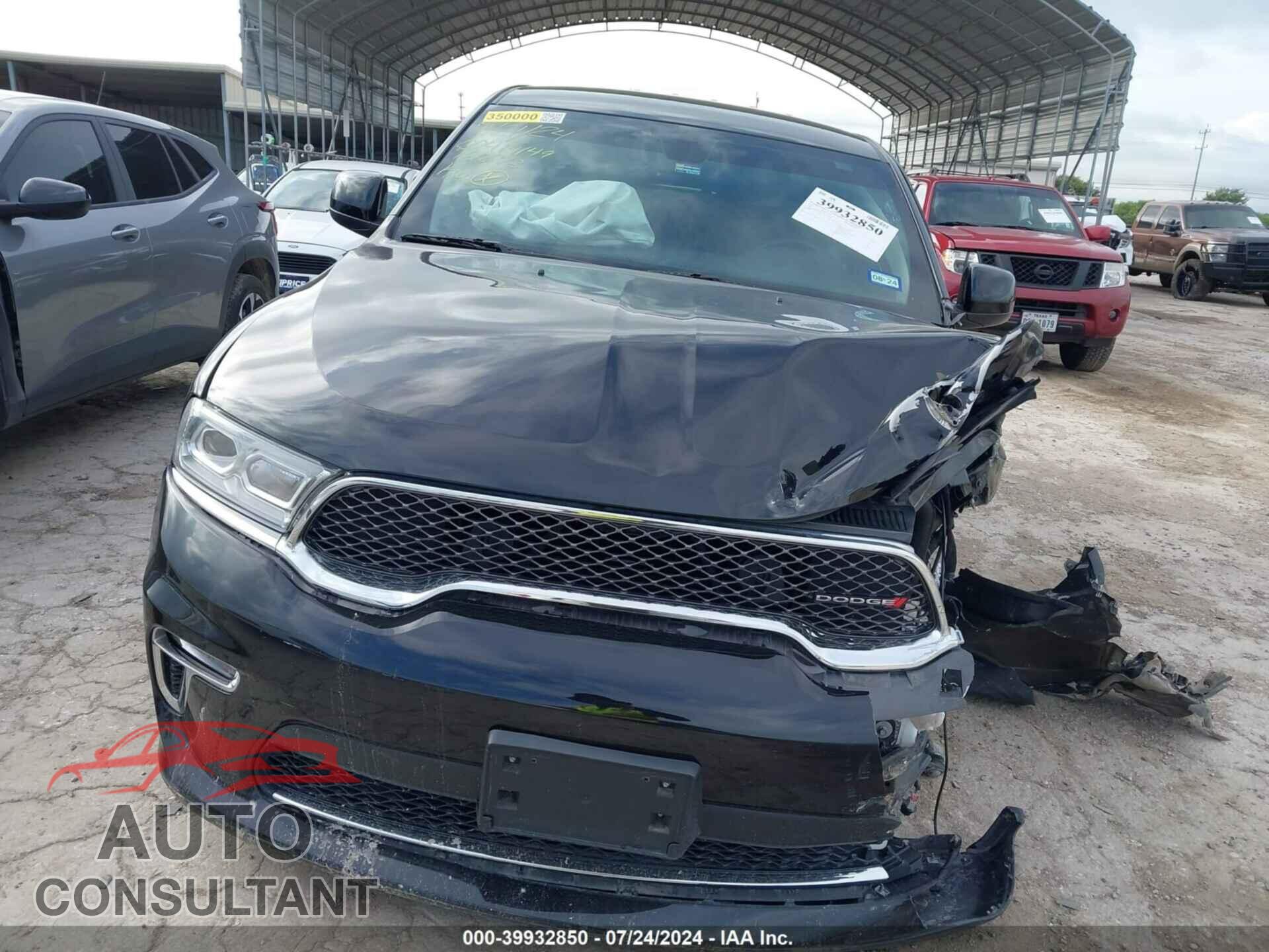 DODGE DURANGO 2021 - 1C4RDHAGXMC760673