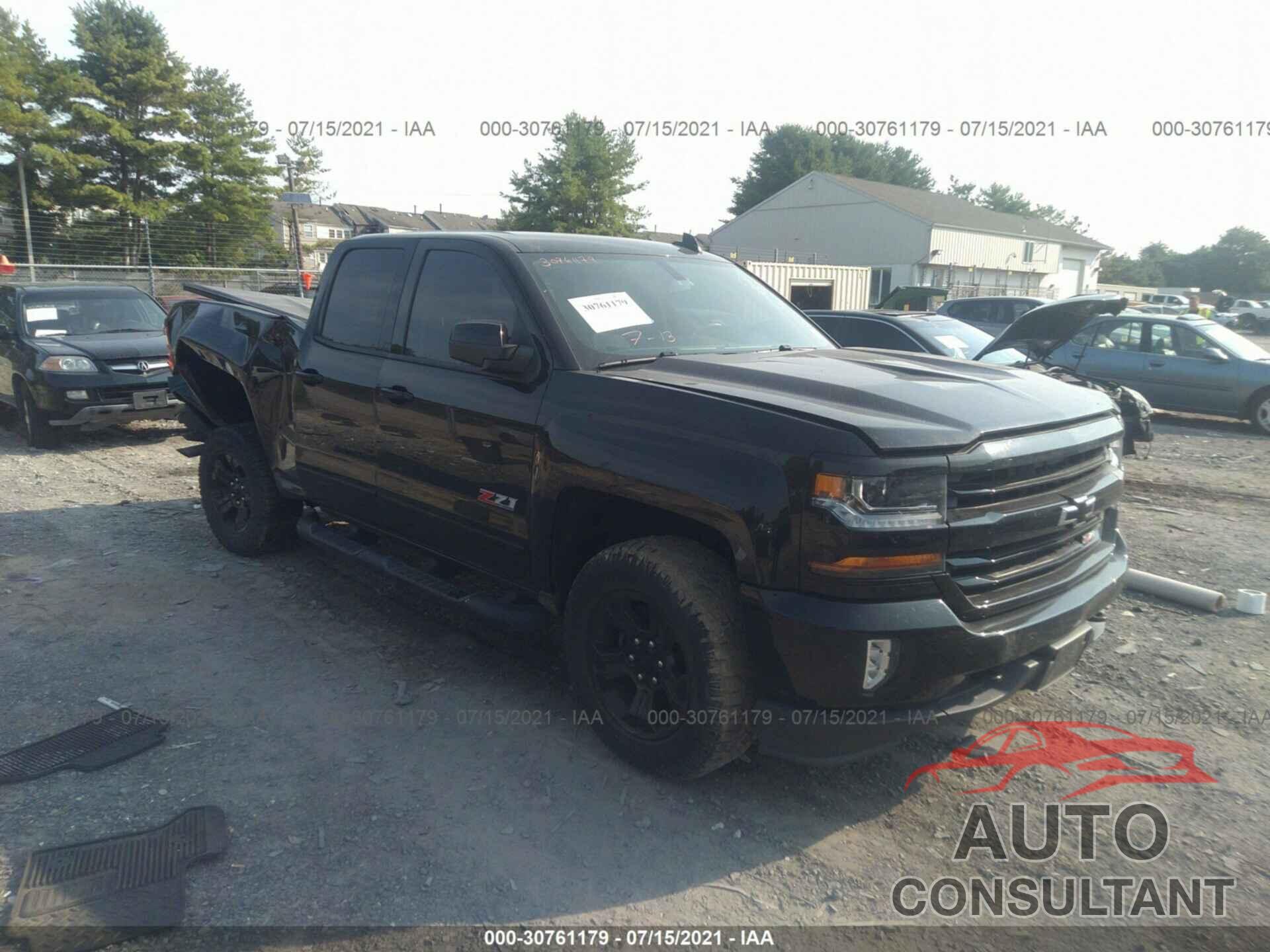 CHEVROLET SILVERADO 1500 2017 - 1GCVKREC8HZ355531