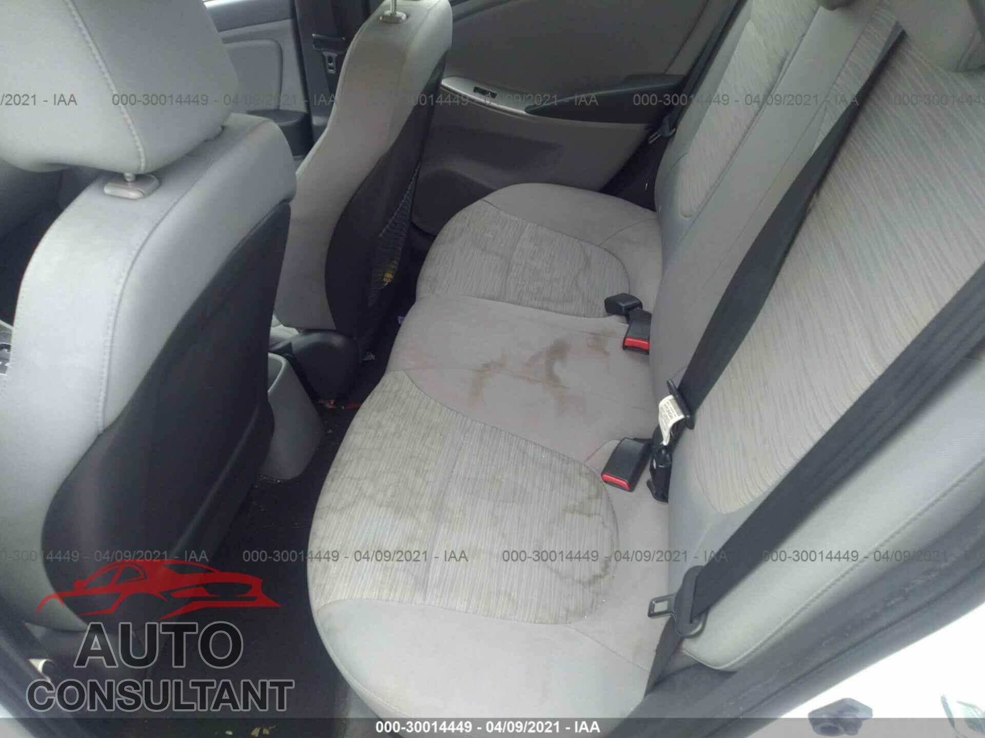 HYUNDAI ACCENT 2016 - KMHCT4AE2GU122119