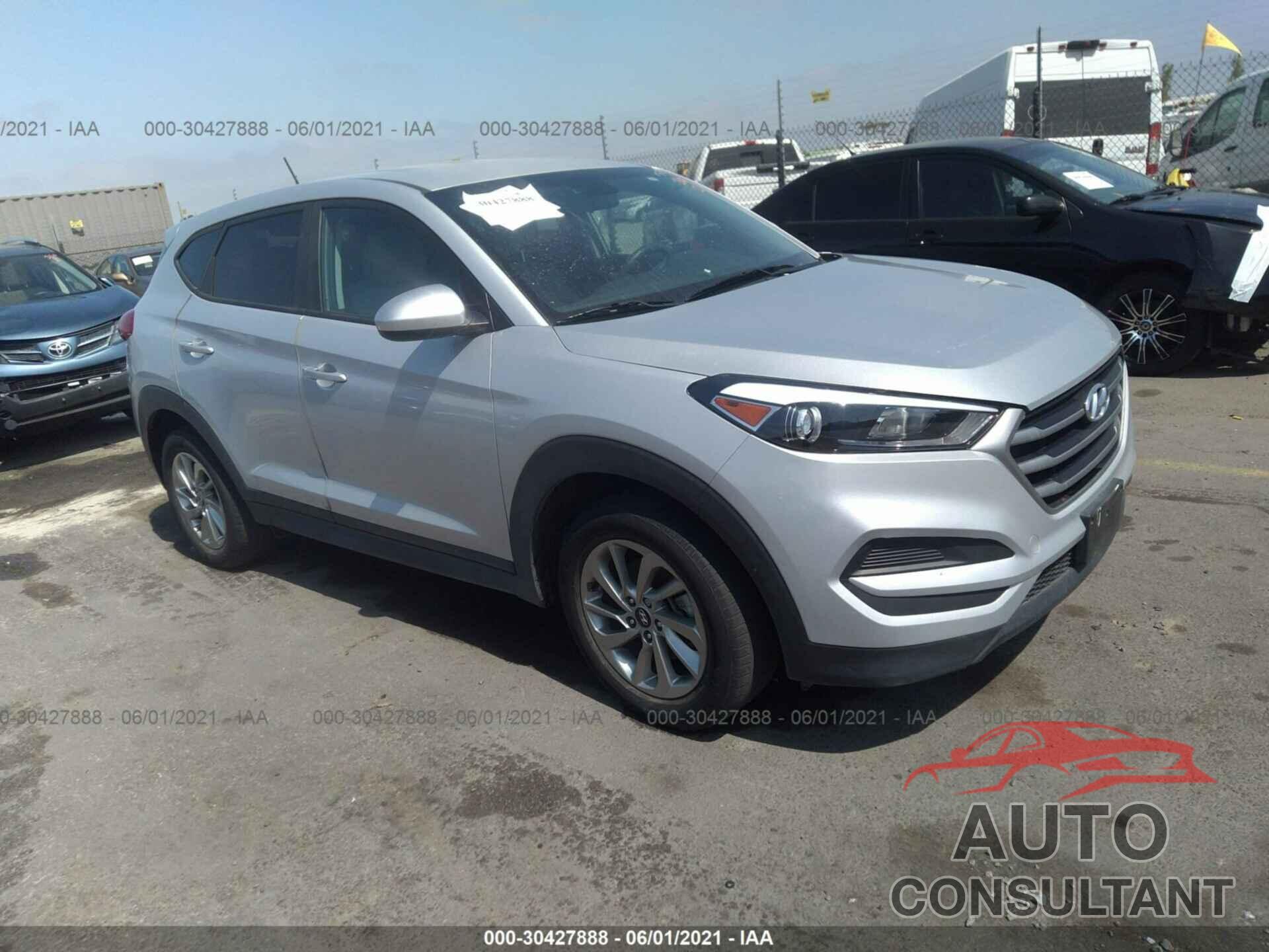 HYUNDAI TUCSON 2017 - KM8J23A45HU403778