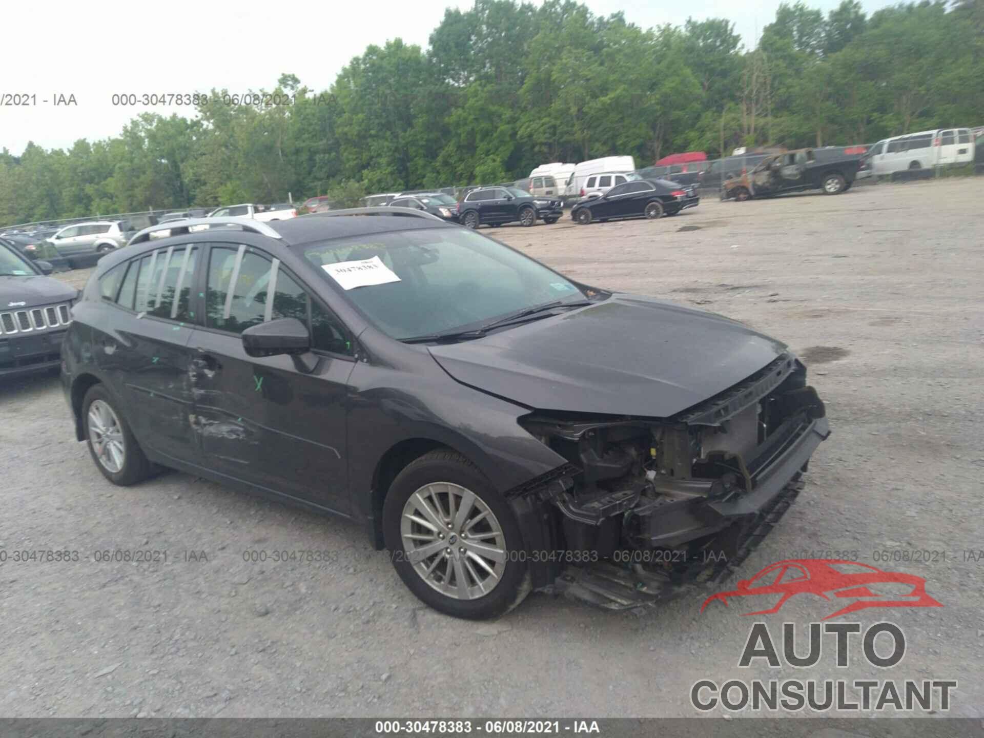 SUBARU IMPREZA 2018 - 4S3GTAB6XJ3705451