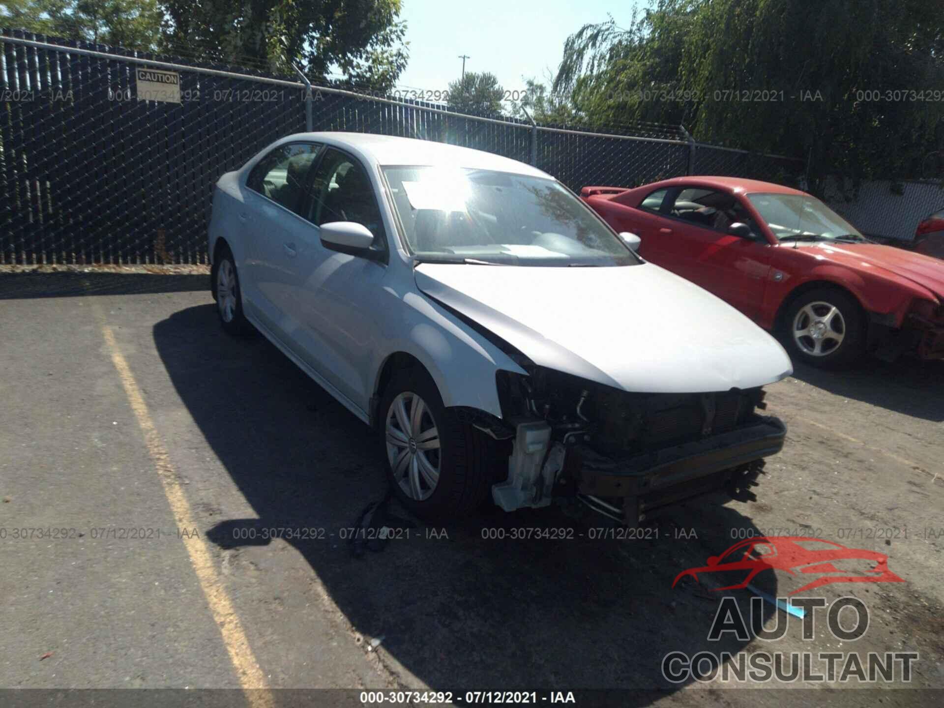 VOLKSWAGEN JETTA 2017 - 3VW2B7AJ5HM260919