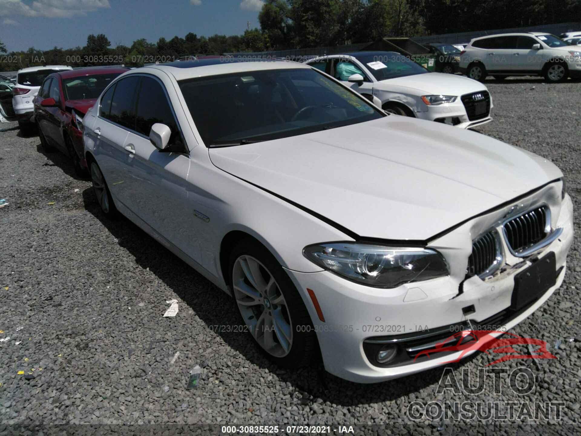 BMW 5 SERIES 2016 - WBA5B3C50GG257778