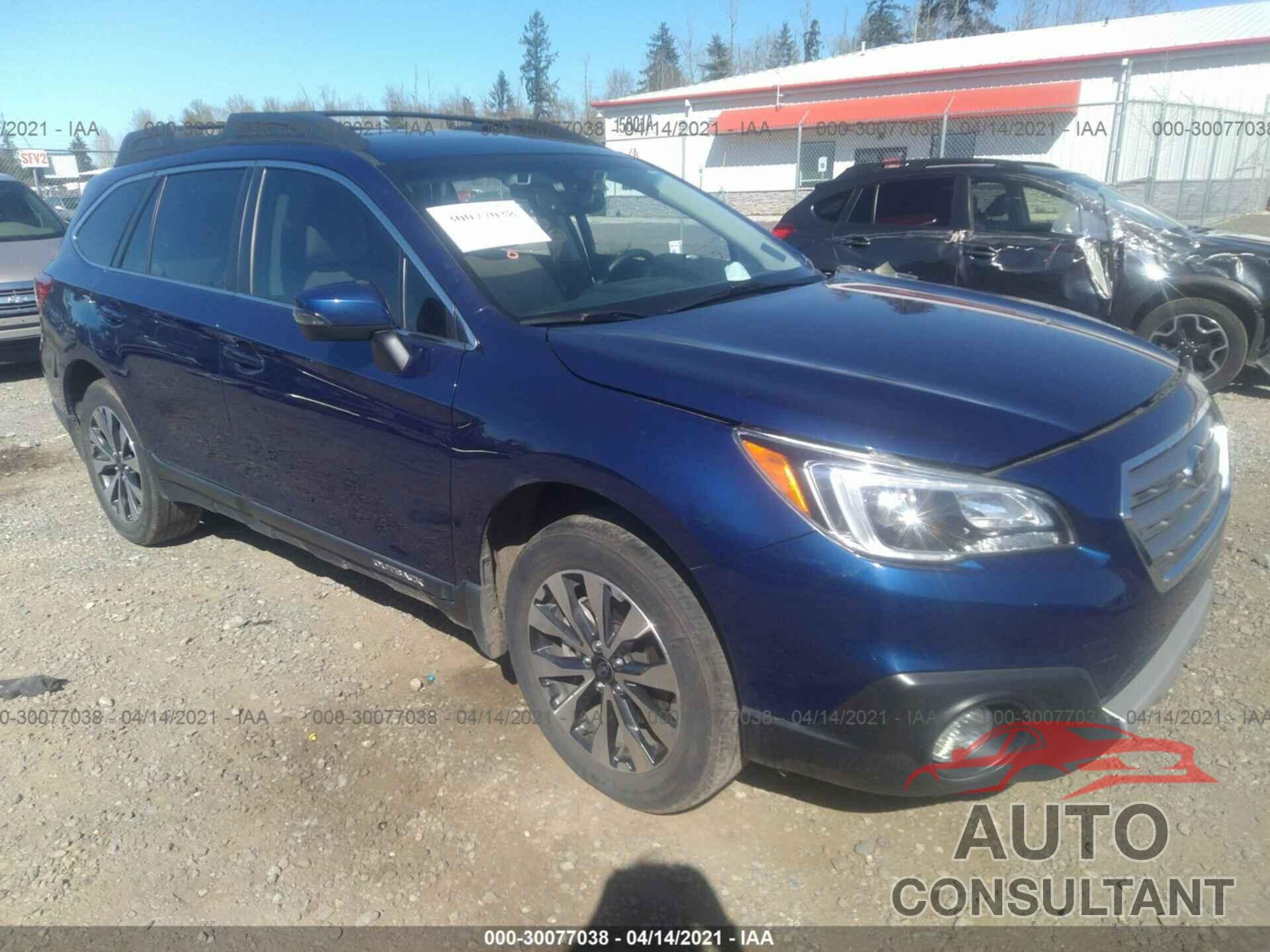 SUBARU OUTBACK 2017 - 4S4BSANC9H3272287