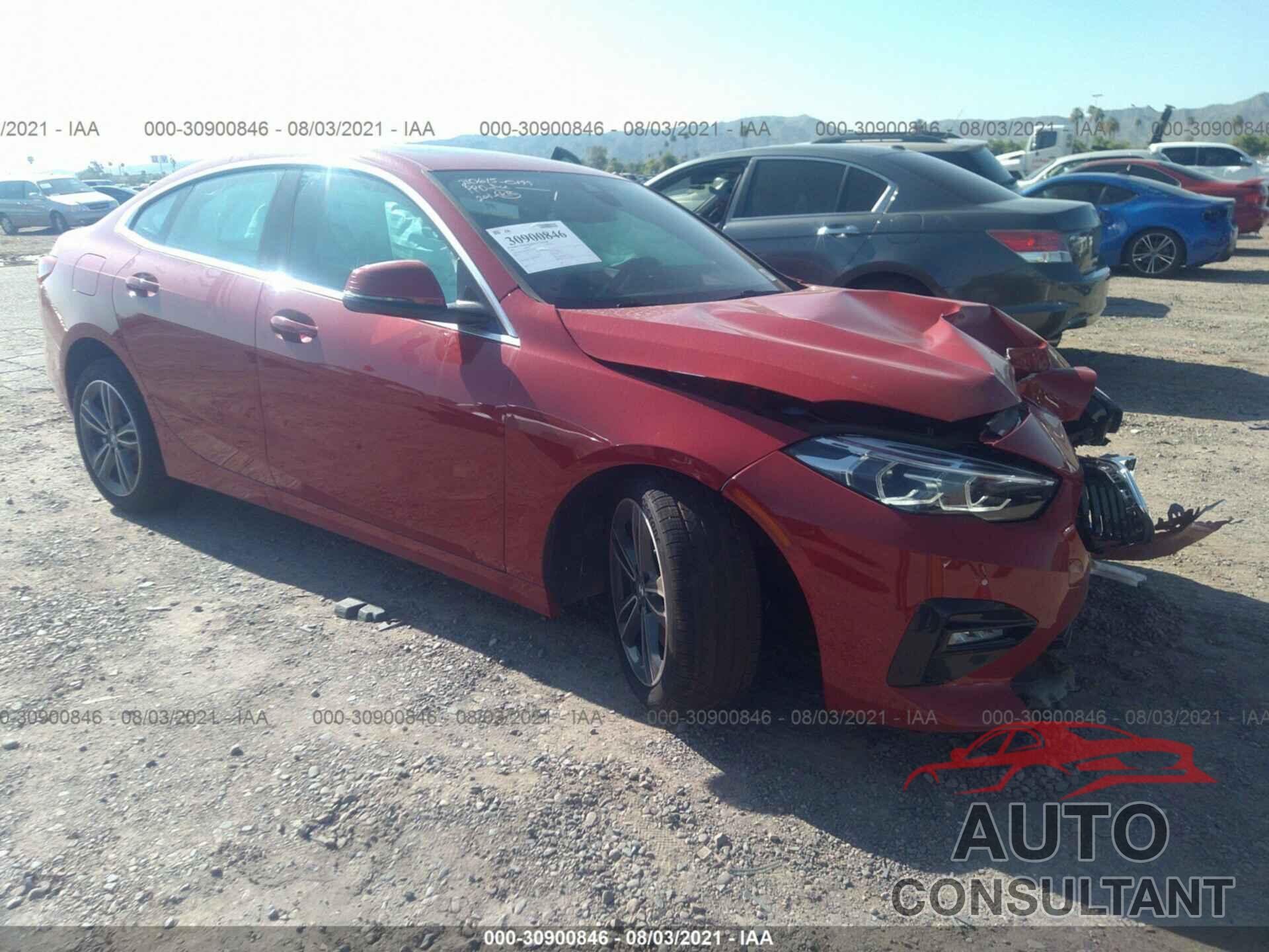 BMW 2 SERIES 2021 - WBA53AK0XM7H52785