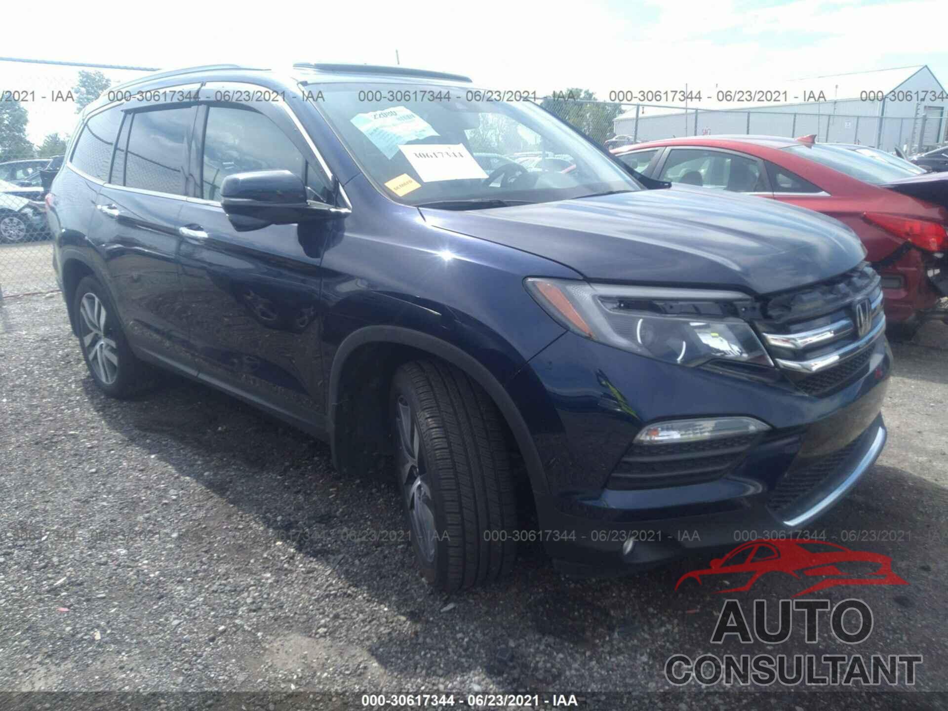 HONDA PILOT 2016 - 5FNYF5H9XGB018924