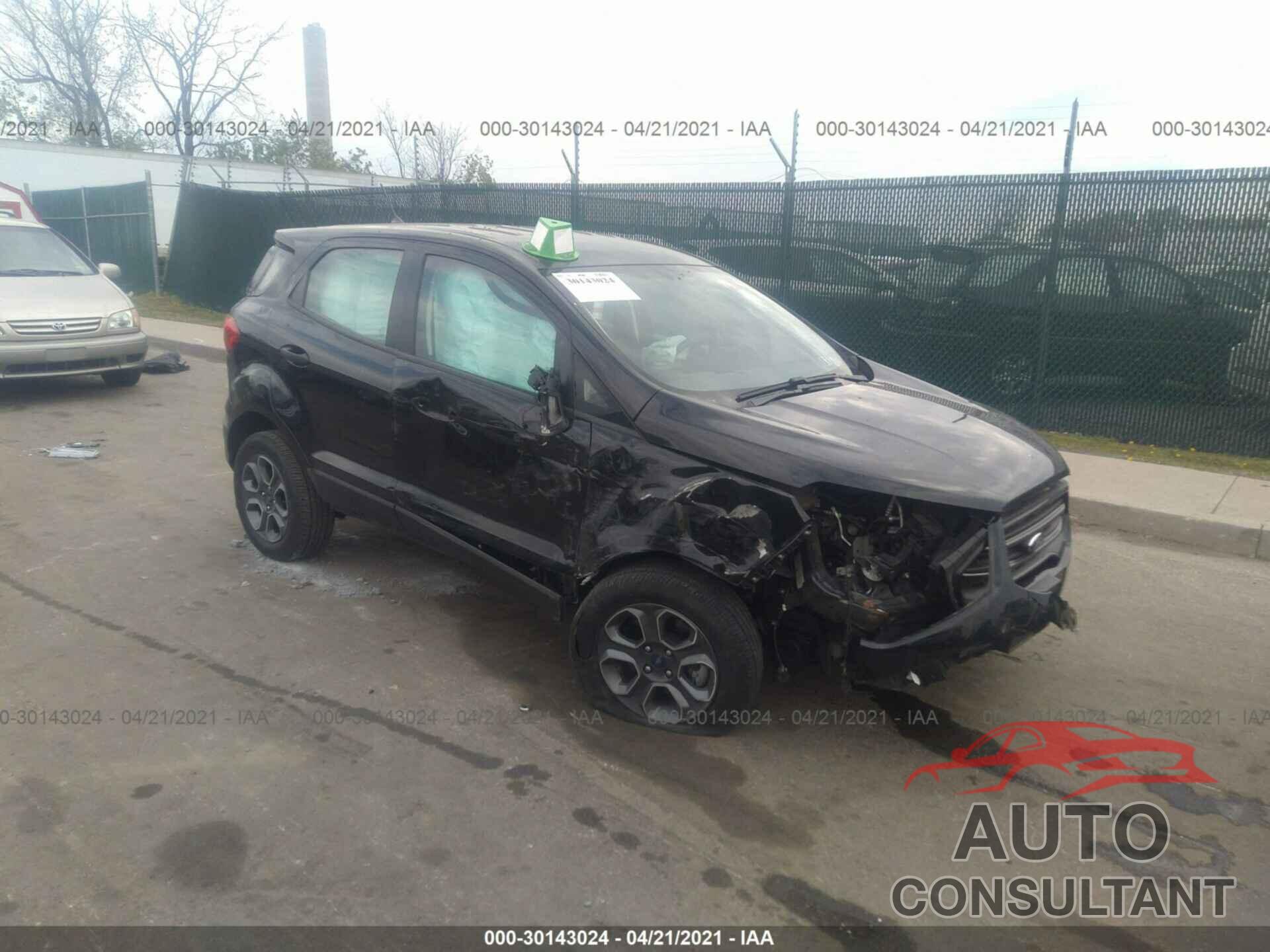 FORD ECOSPORT 2019 - MAJ6S3FL6KC270087