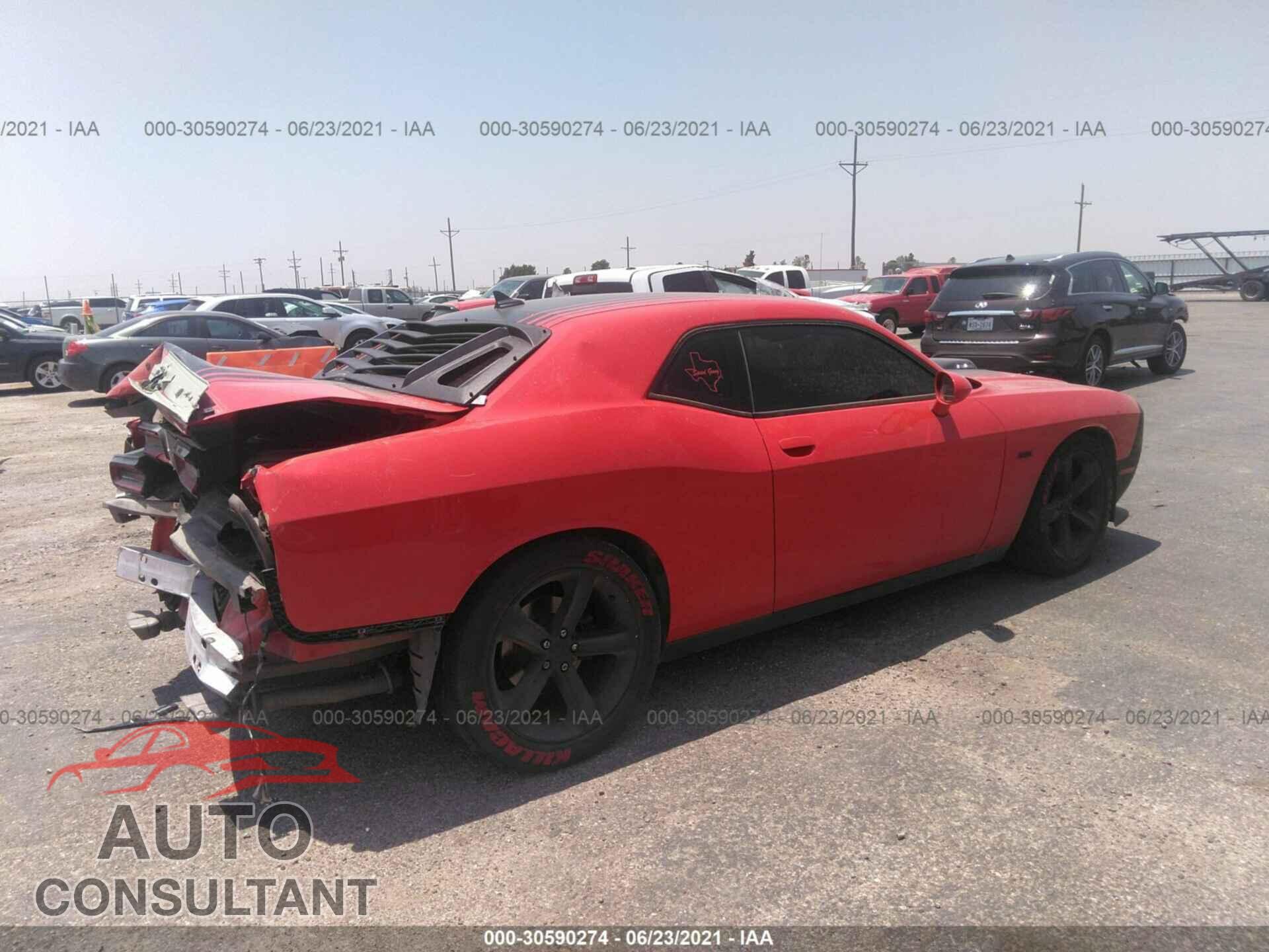 DODGE CHALLENGER 2016 - 2C3CDZBT1GH102706