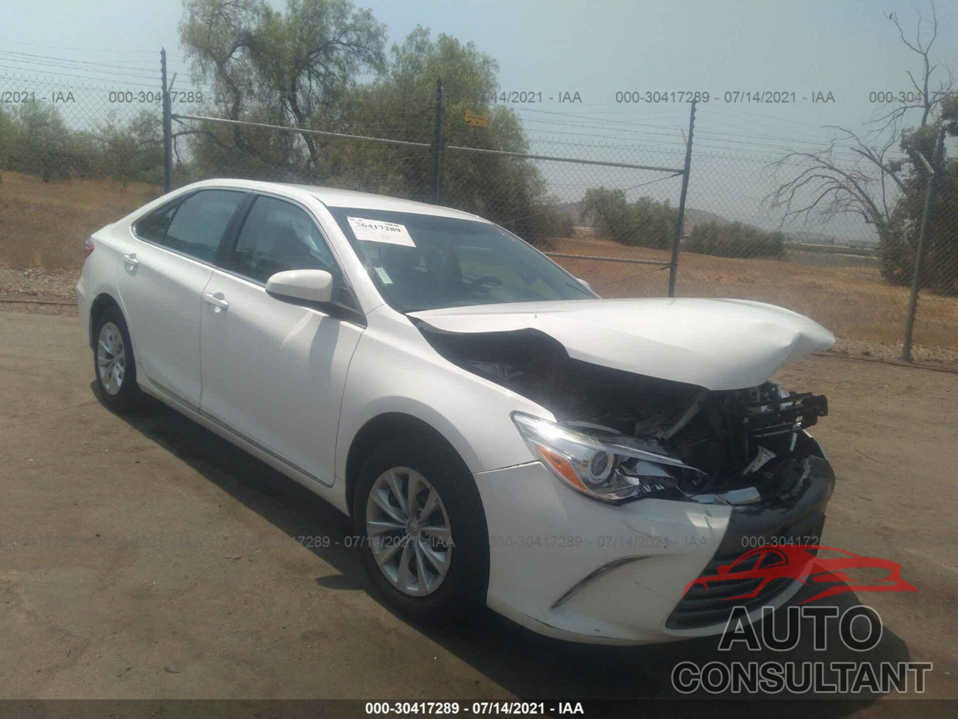 TOYOTA CAMRY 2017 - 4T1BF1FK9HU687775