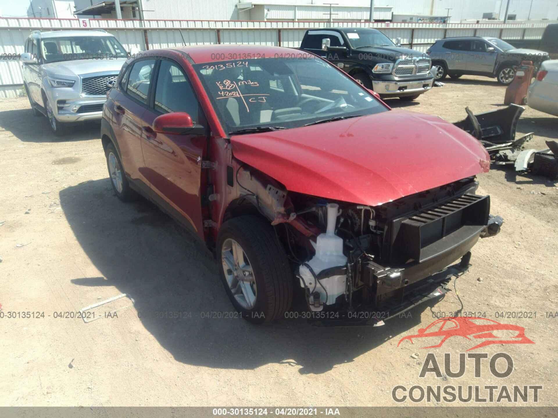 HYUNDAI KONA 2021 - KM8K12AA4MU666877