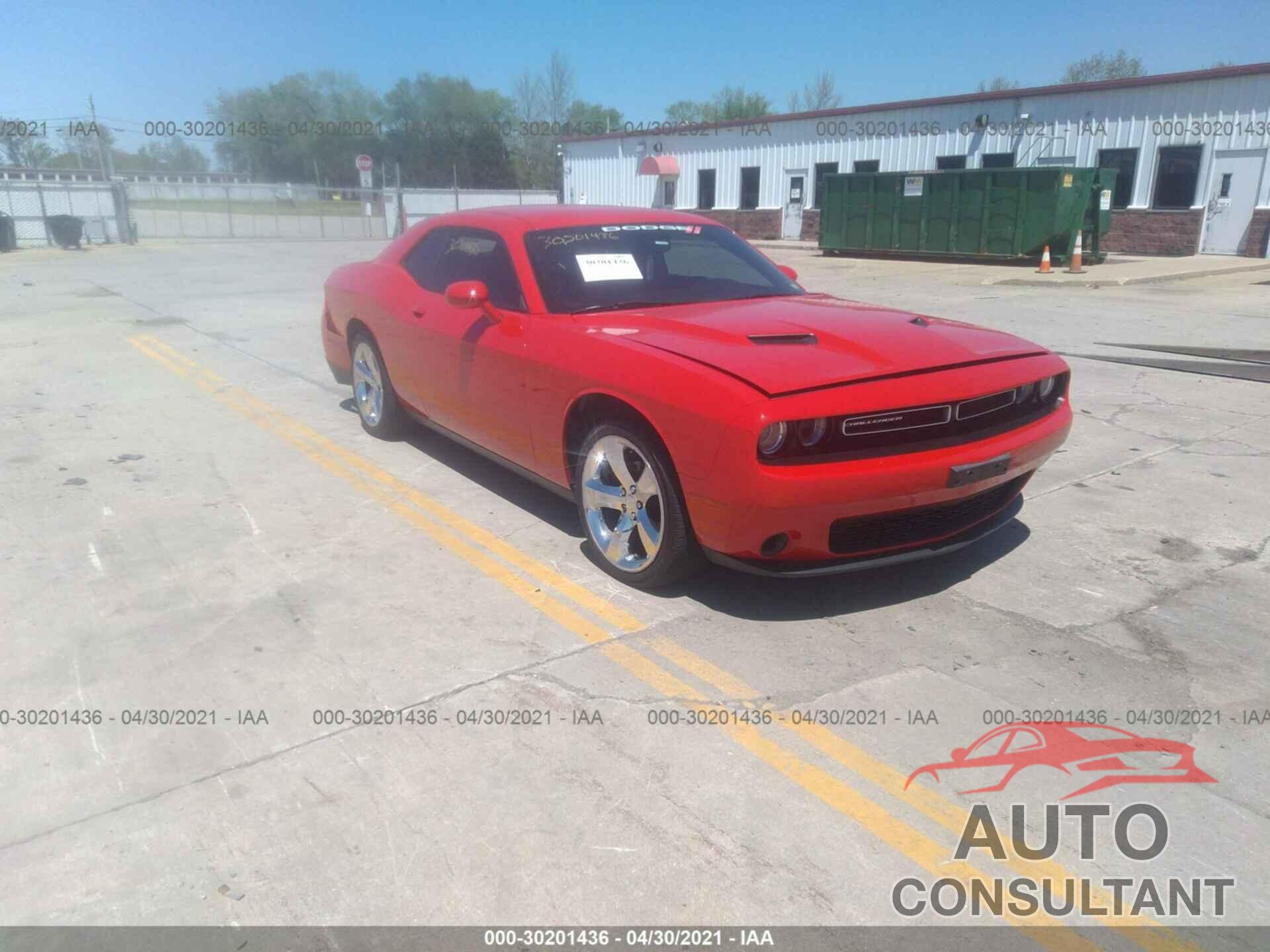 DODGE CHALLENGER 2016 - 2C3CDZAG1GH278983