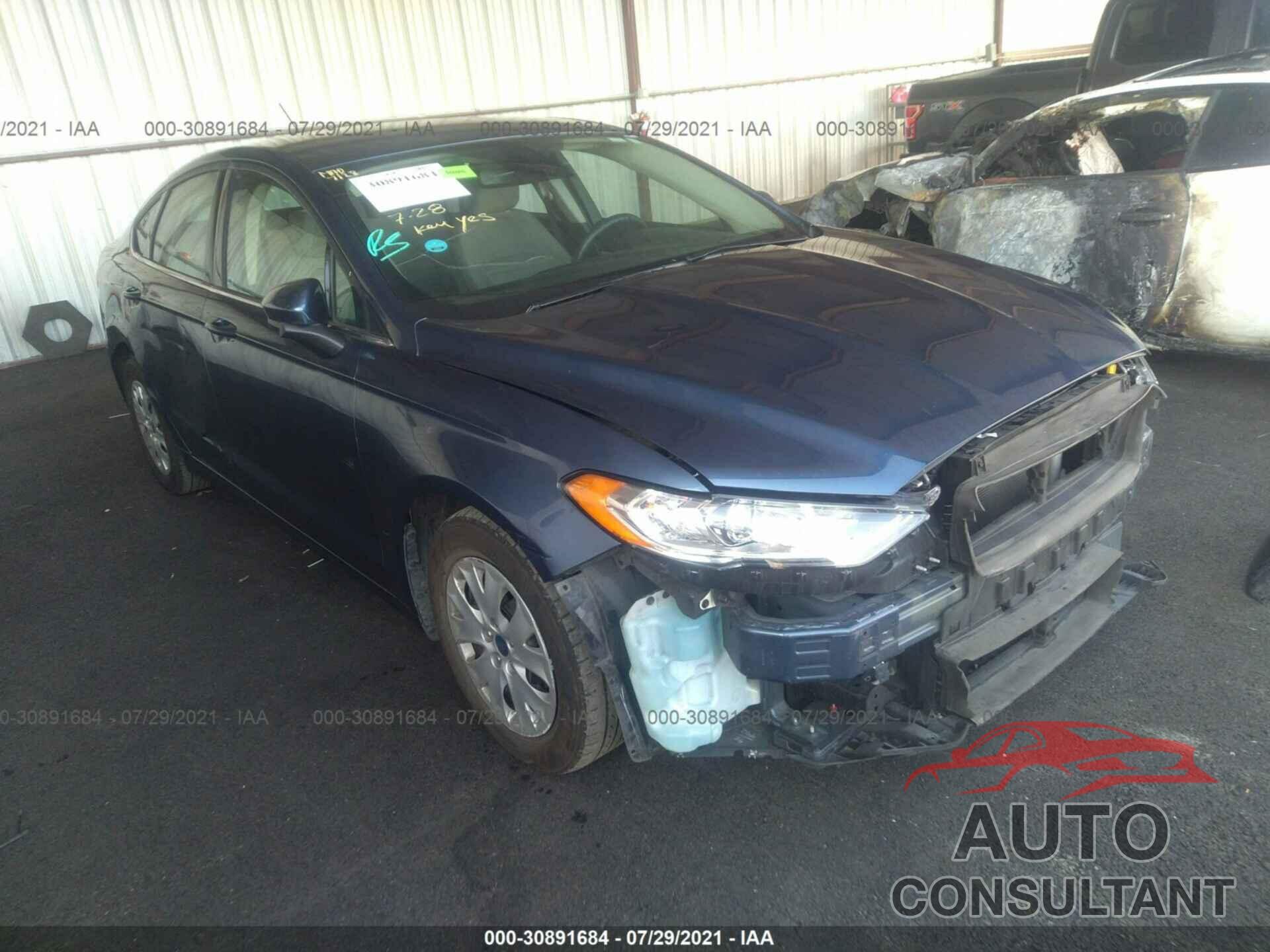 FORD FUSION 2019 - 3FA6P0G75KR275302