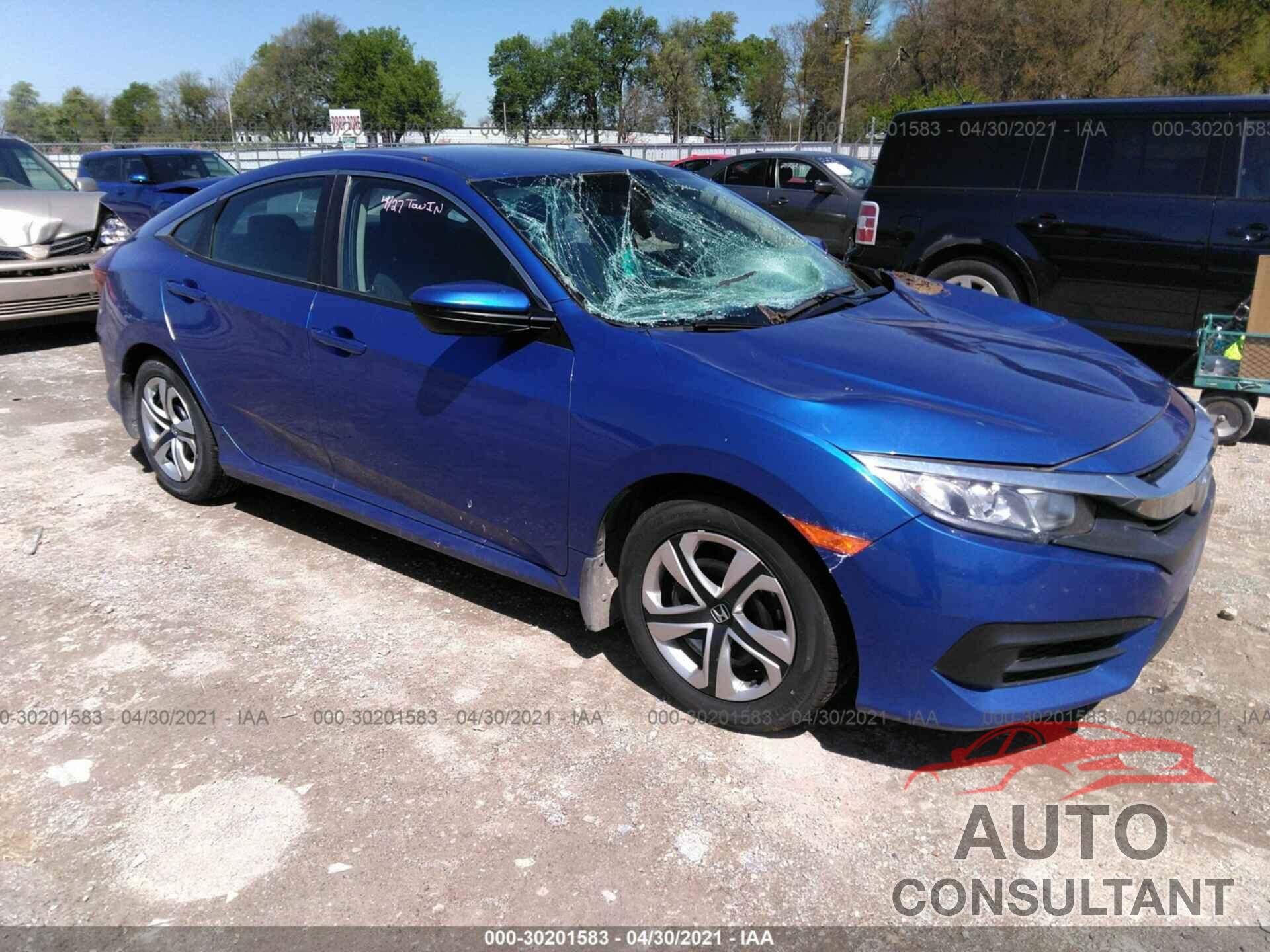 HONDA CIVIC SEDAN 2017 - 2HGFC2F52HH538773