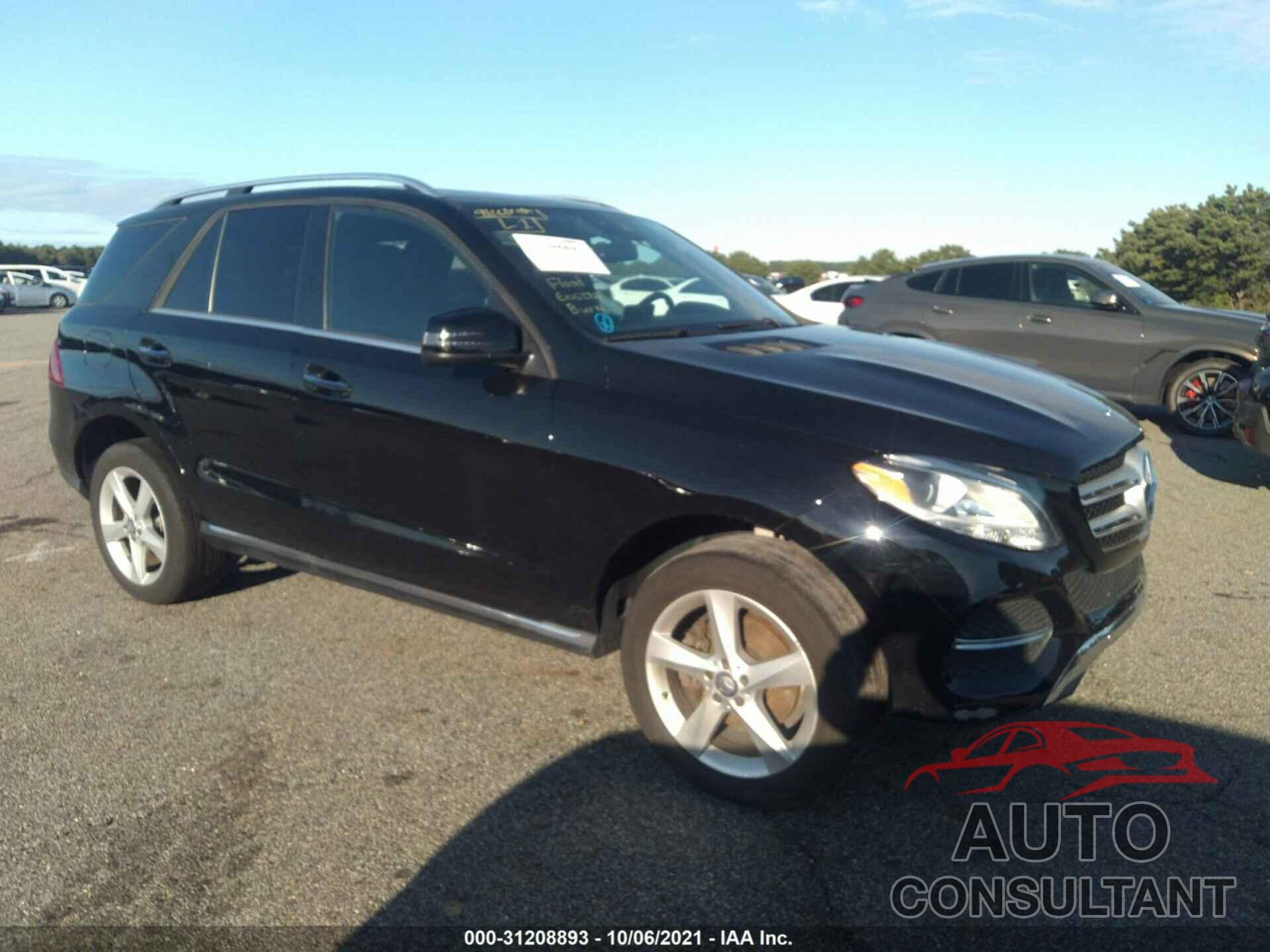 MERCEDES-BENZ GLE 2016 - 4JGDA5HBXGA662749