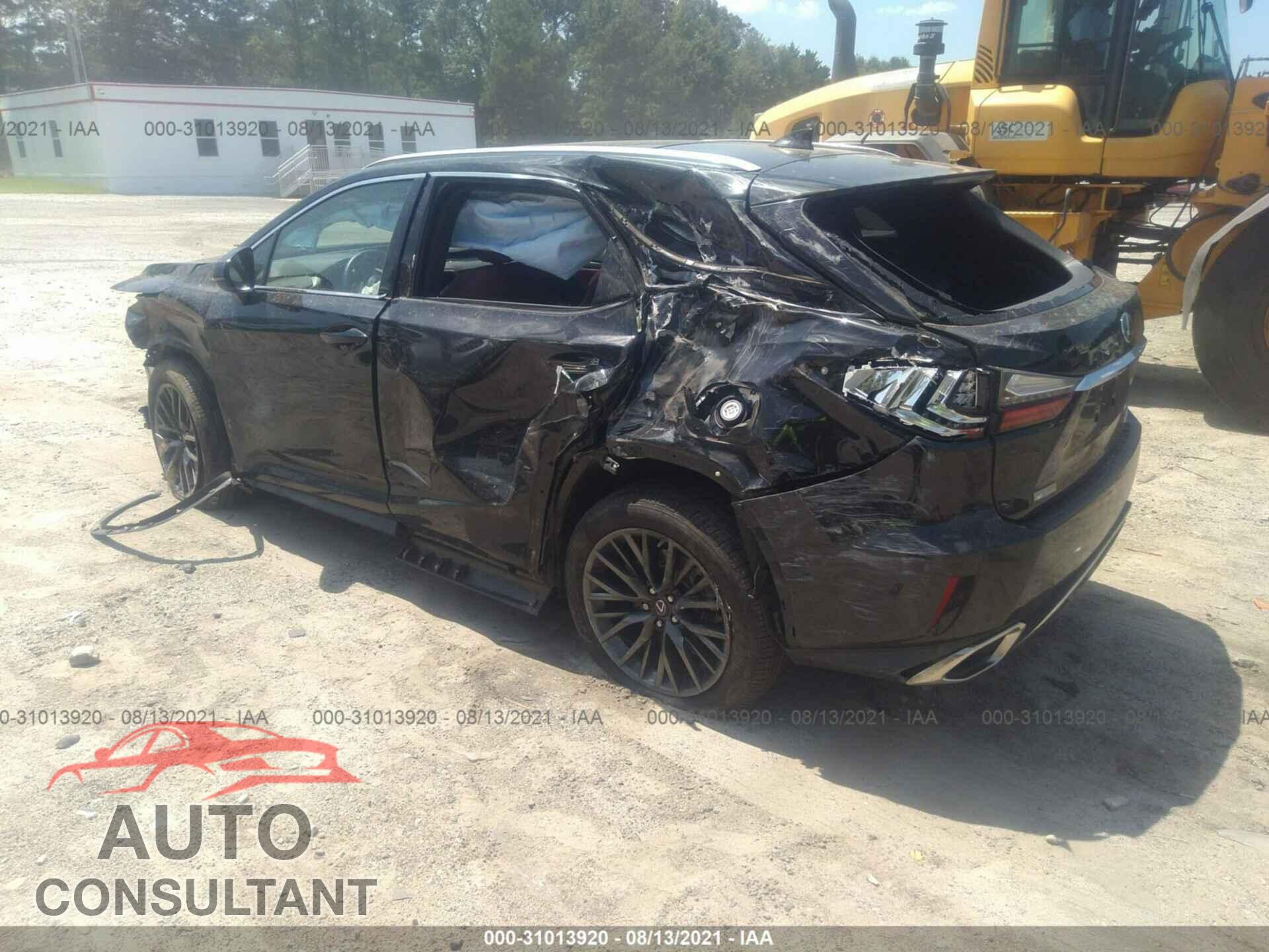 LEXUS RX 2017 - 2T2ZZMCA4HC059154