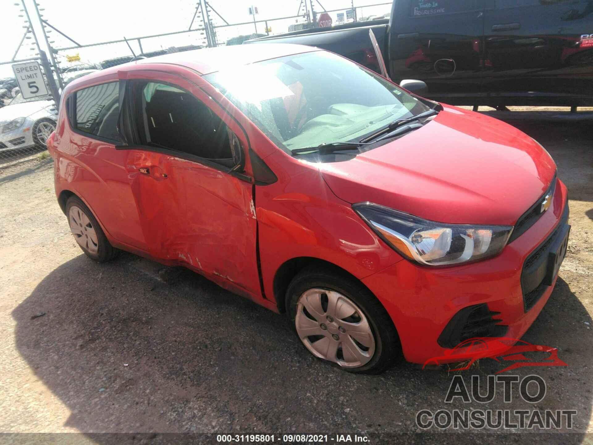 CHEVROLET SPARK 2017 - KL8CB6SA7HC840621