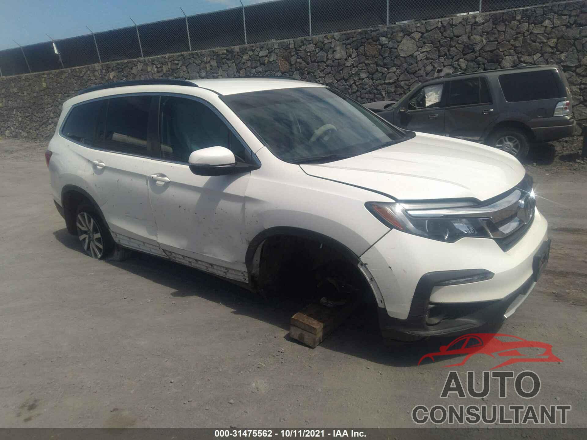 HONDA PILOT 2019 - 5FNYF6H31KB039557
