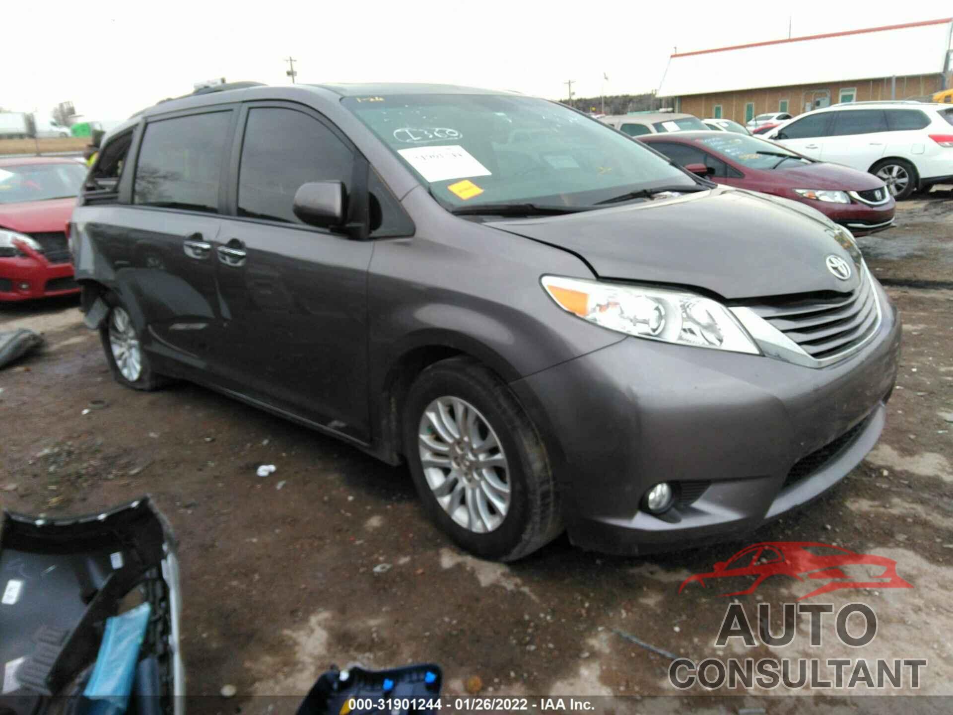 TOYOTA SIENNA 2016 - 5TDYK3DC2GS742880