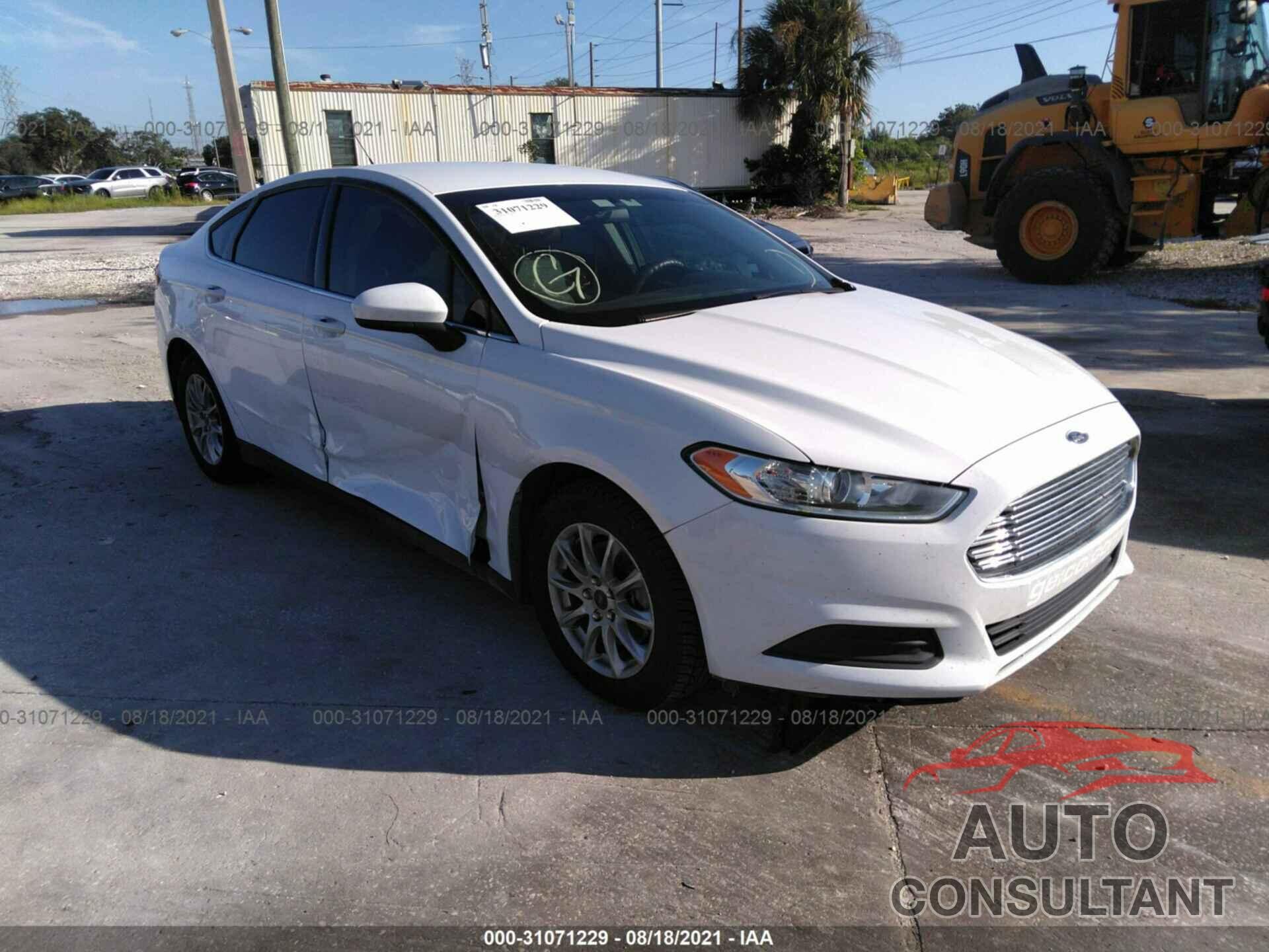 FORD FUSION 2016 - 3FA6P0G73GR262748