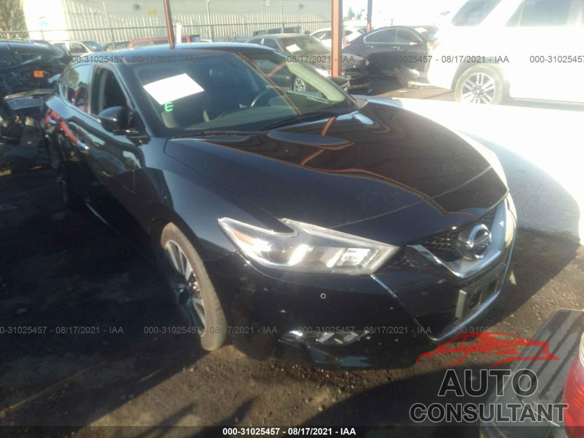 NISSAN MAXIMA 2017 - 1N4AA6AP3HC400666