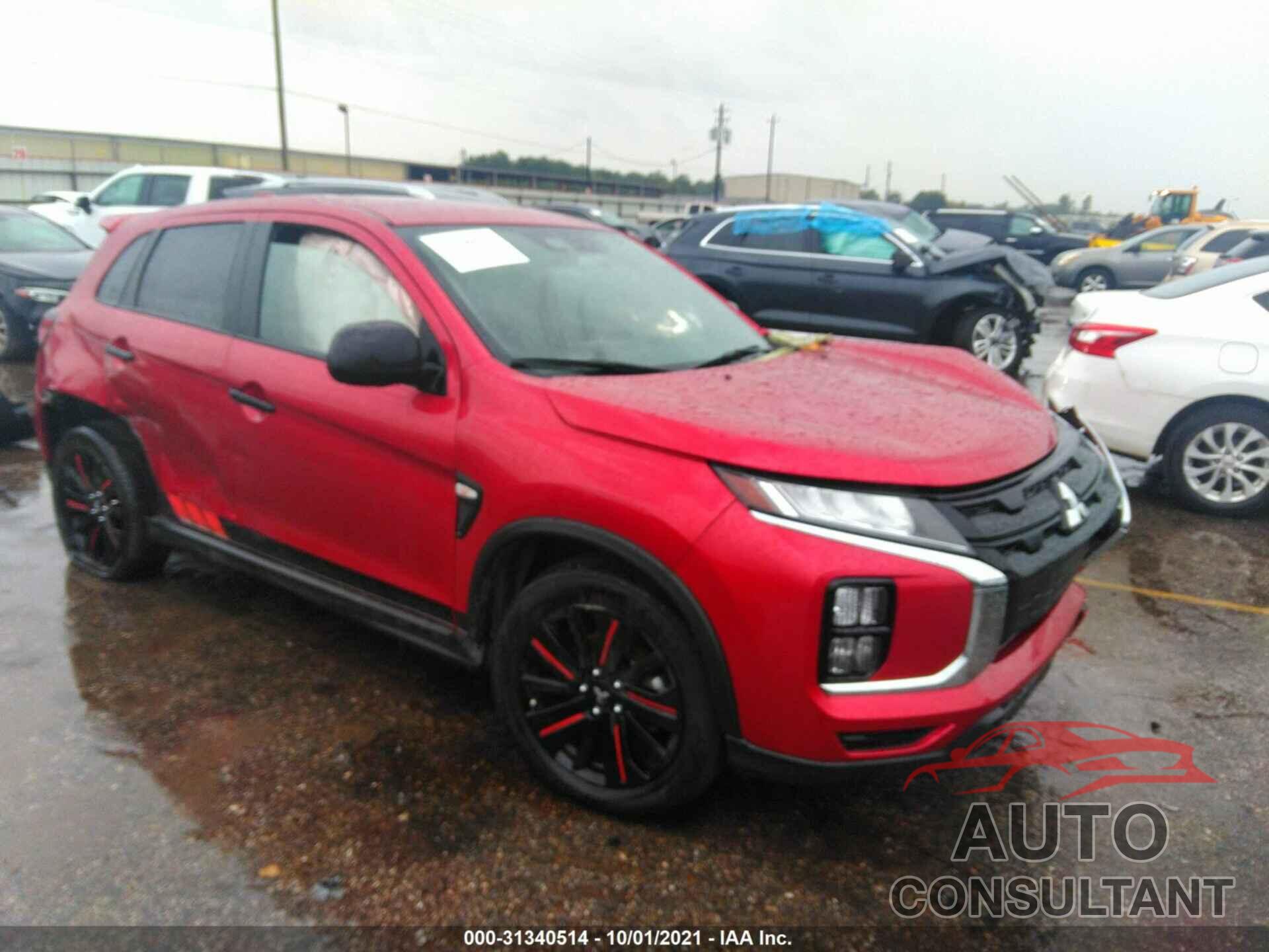 MITSUBISHI OUTLANDER SPORT 2021 - JA4APUAU0MU014644