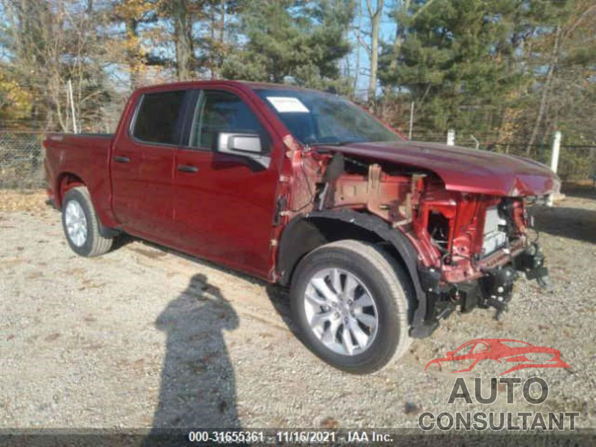 CHEVROLET SILVERADO 1500 2021 - 3GCPYBEK1MG432062