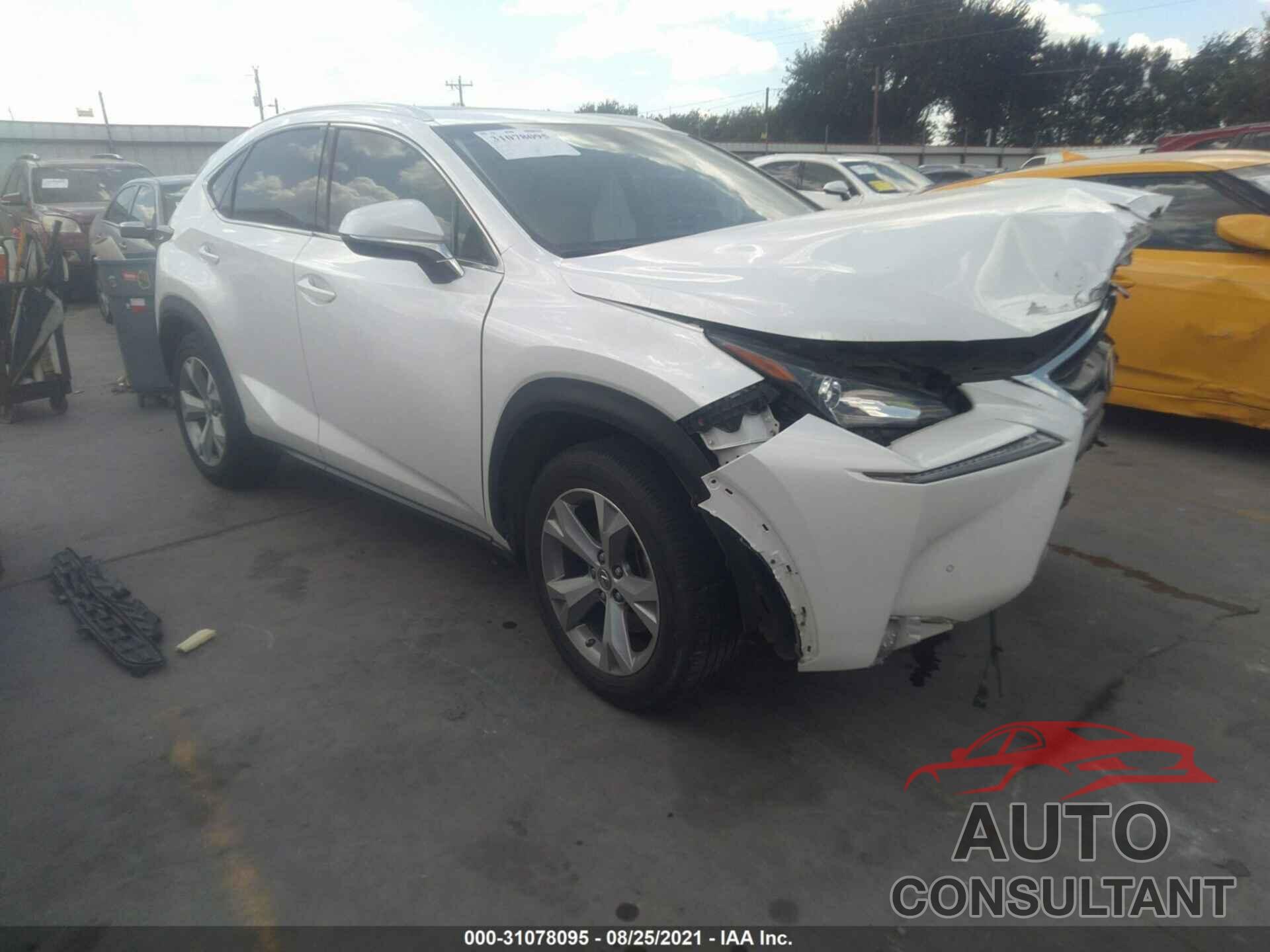 LEXUS NX 2017 - JTJYARBZXH2062695