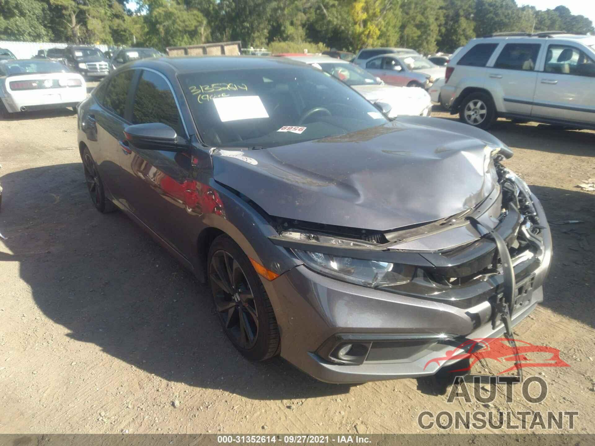 HONDA CIVIC SEDAN 2019 - 2HGFC2F86KH558218