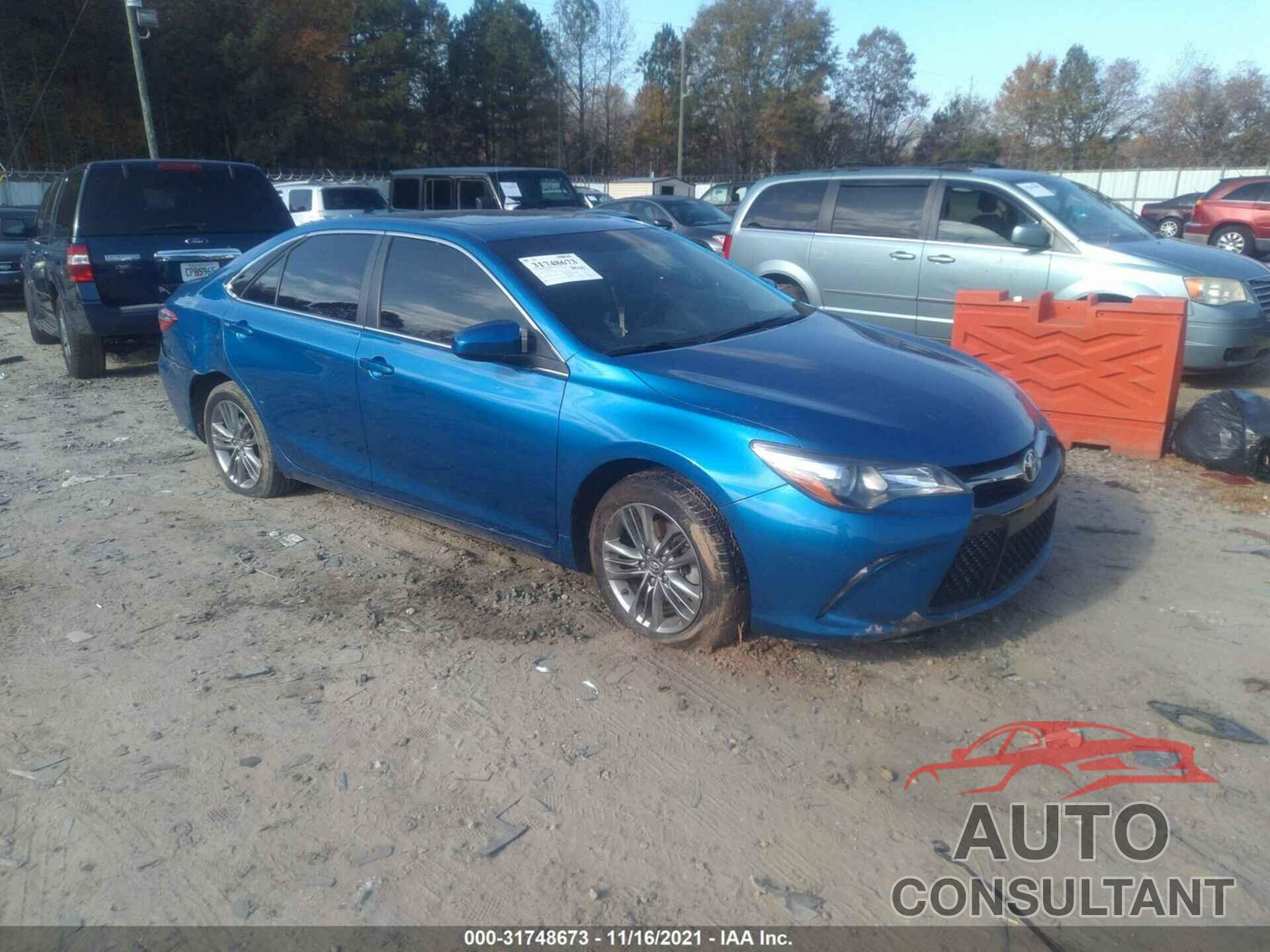 TOYOTA CAMRY 2017 - 4T1BF1FK6HU804499