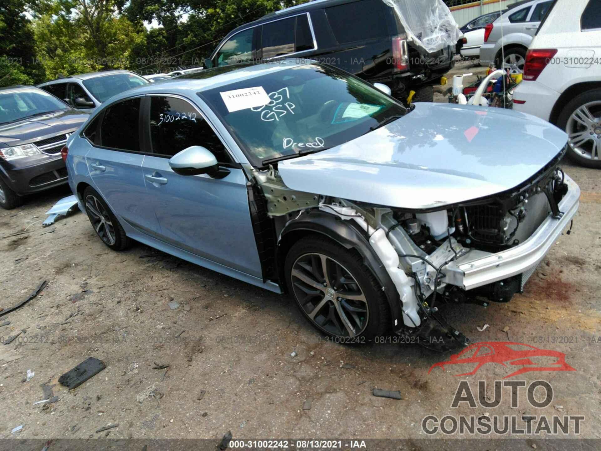 HONDA CIVIC SEDAN 2022 - 2HGFE1F96NH300637