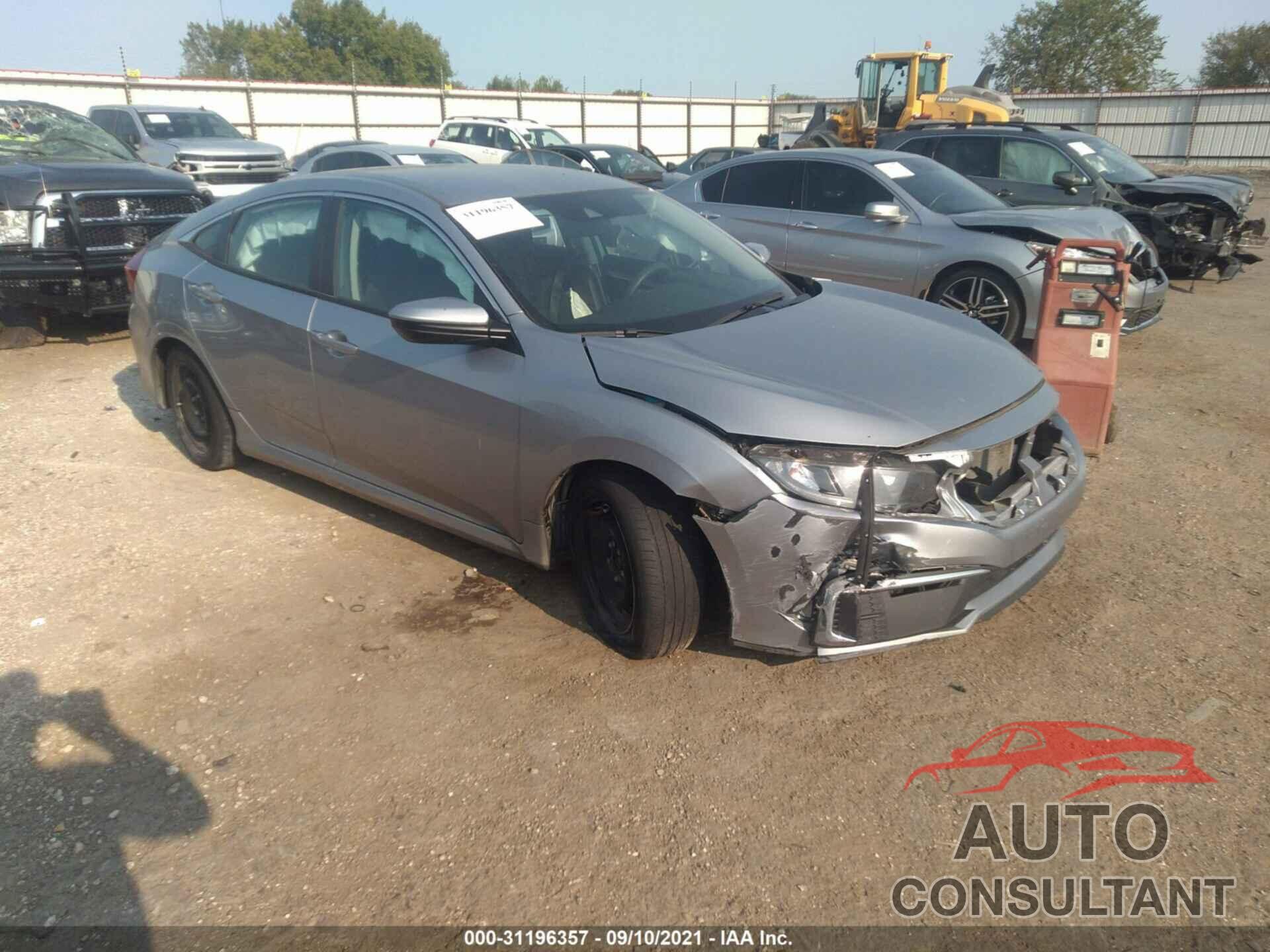 HONDA CIVIC SEDAN 2019 - 19XFC2F63KE036977