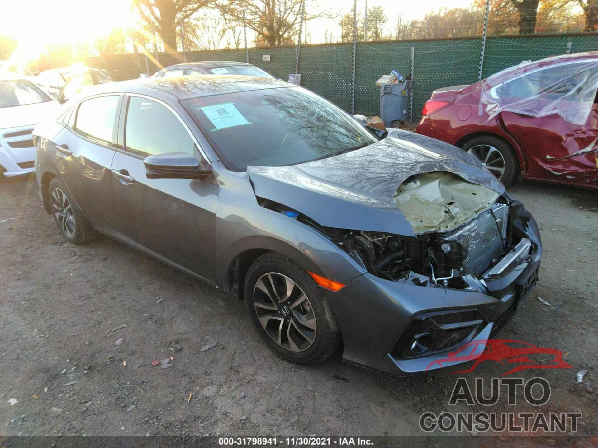 HONDA CIVIC HATCHBACK 2021 - SHHFK7H60MU423091