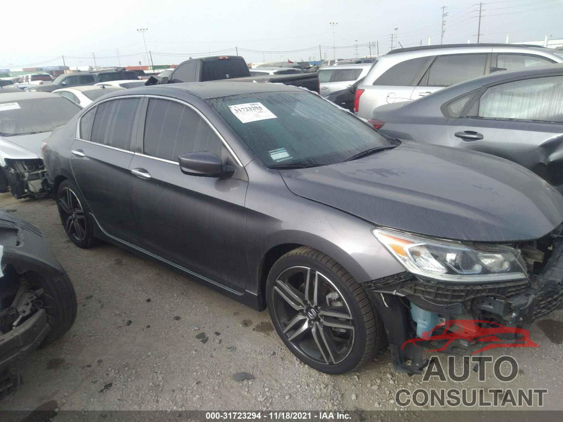 HONDA ACCORD SEDAN 2017 - 1HGCR2F58HA060276