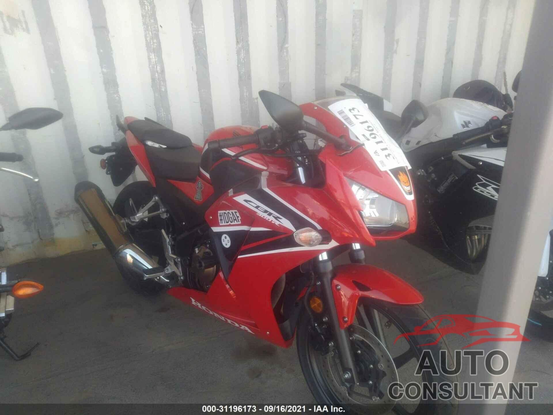 Honda CBR300 2017 - MLHNC511XH5300013