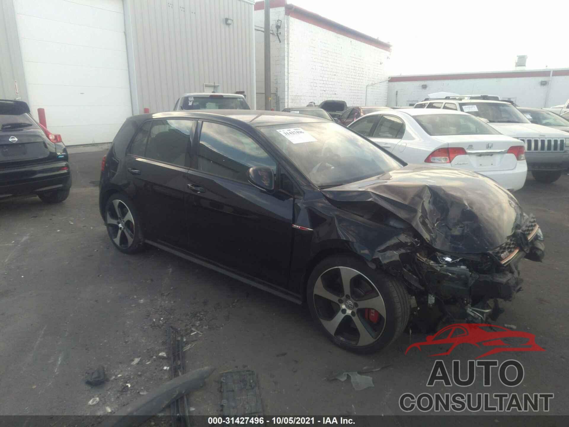VOLKSWAGEN GOLF GTI 2019 - 3VW6T7AU2KM001319